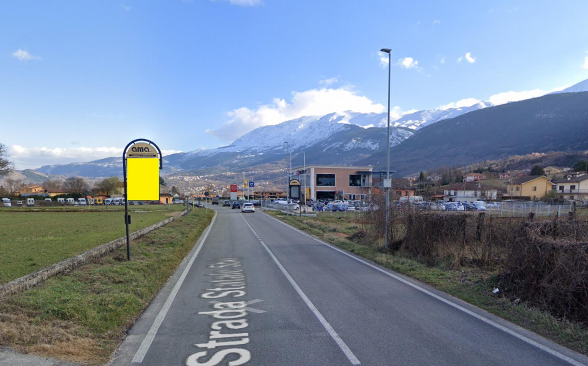 Impianto PALINA a L'Aquila, in zona Chiesa di San Lorenzo