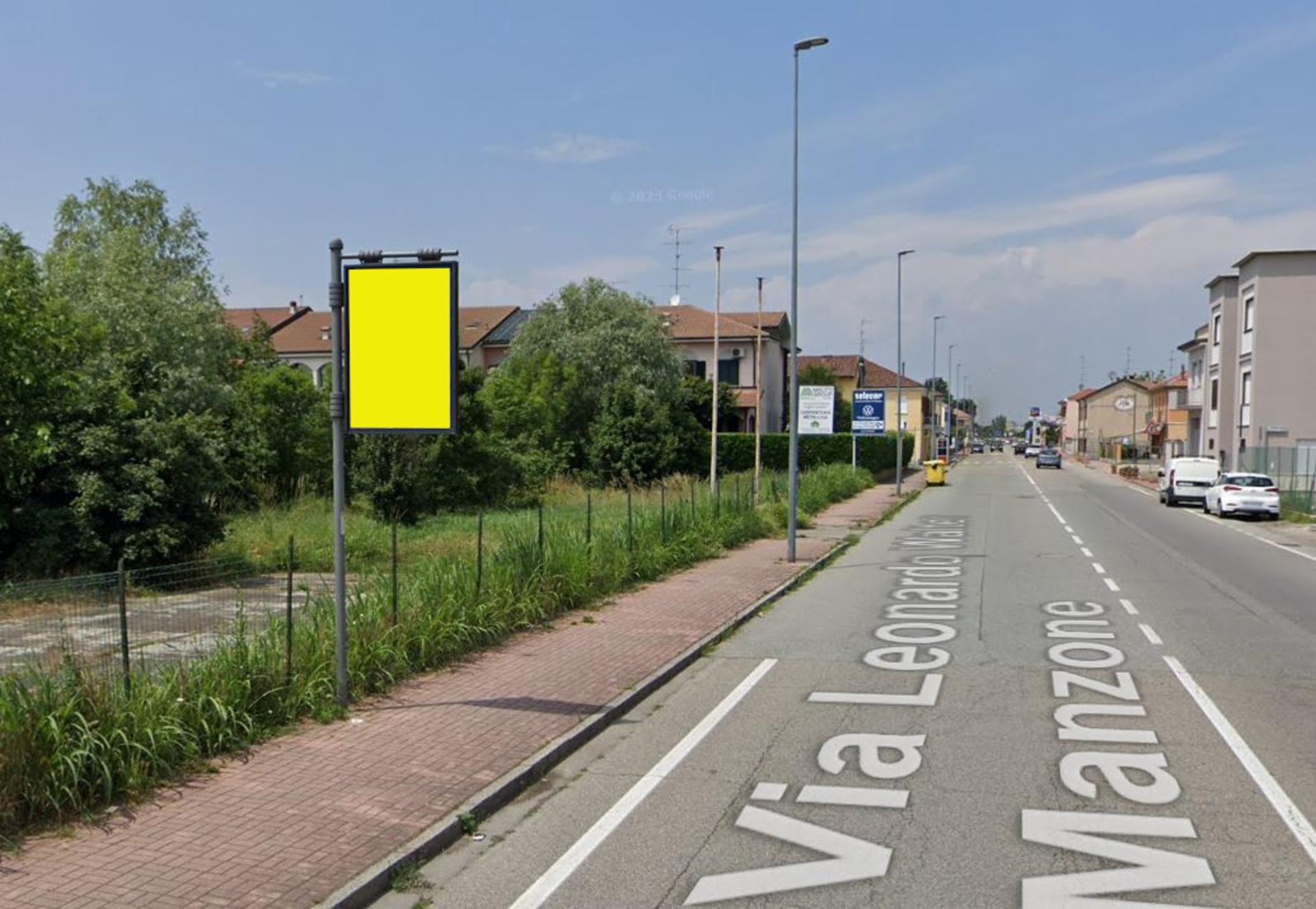 Impianto CARTELLONISTICA a Vercelli, in zona Duca's