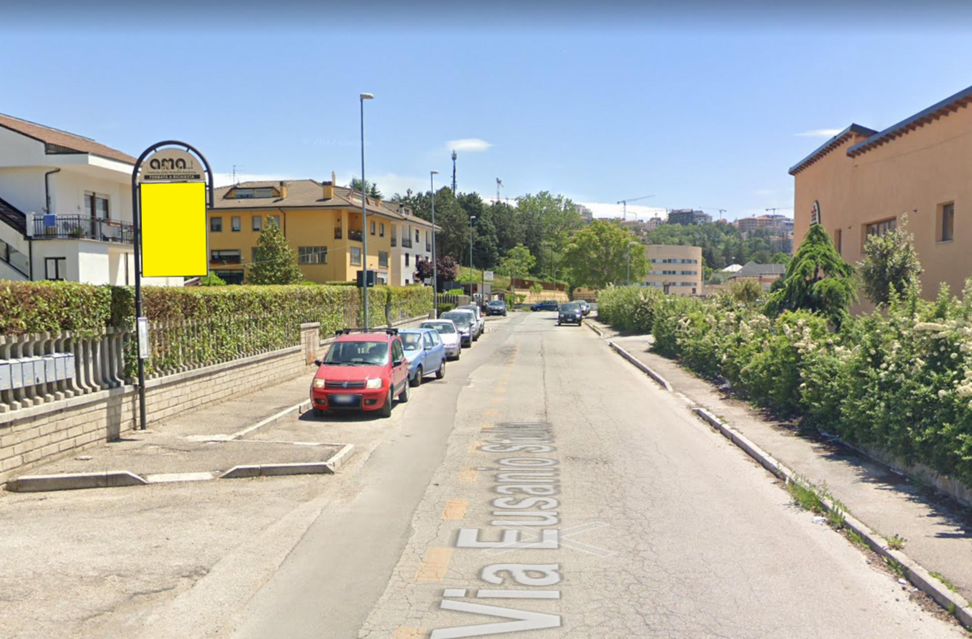 Impianto PALINA a L'Aquila, in zona Hollywood Party
