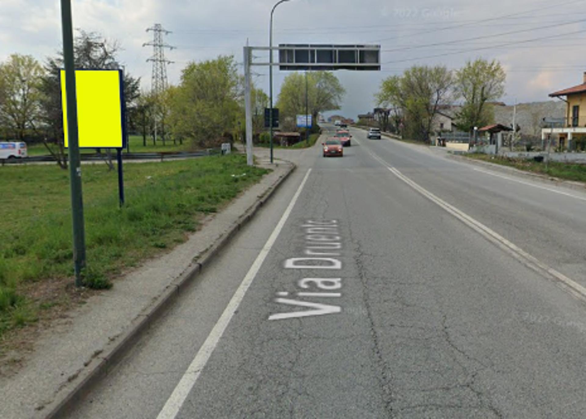 Impianto CARTELLONISTICA a Torino, in zona polisportiva venaria reale