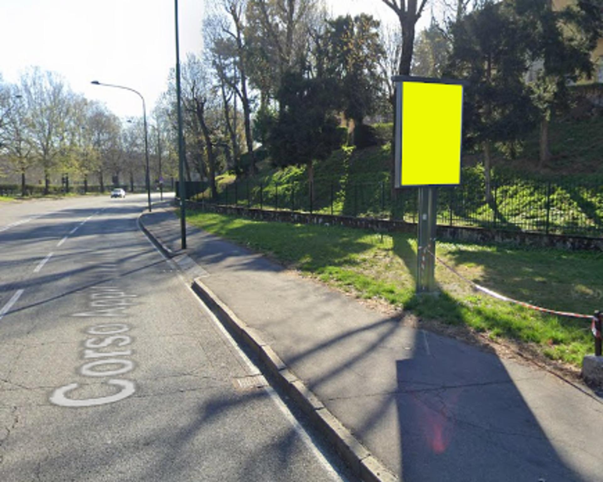 Impianto CARTELLONISTICA a Torino, in zona Osteria Il Torchio