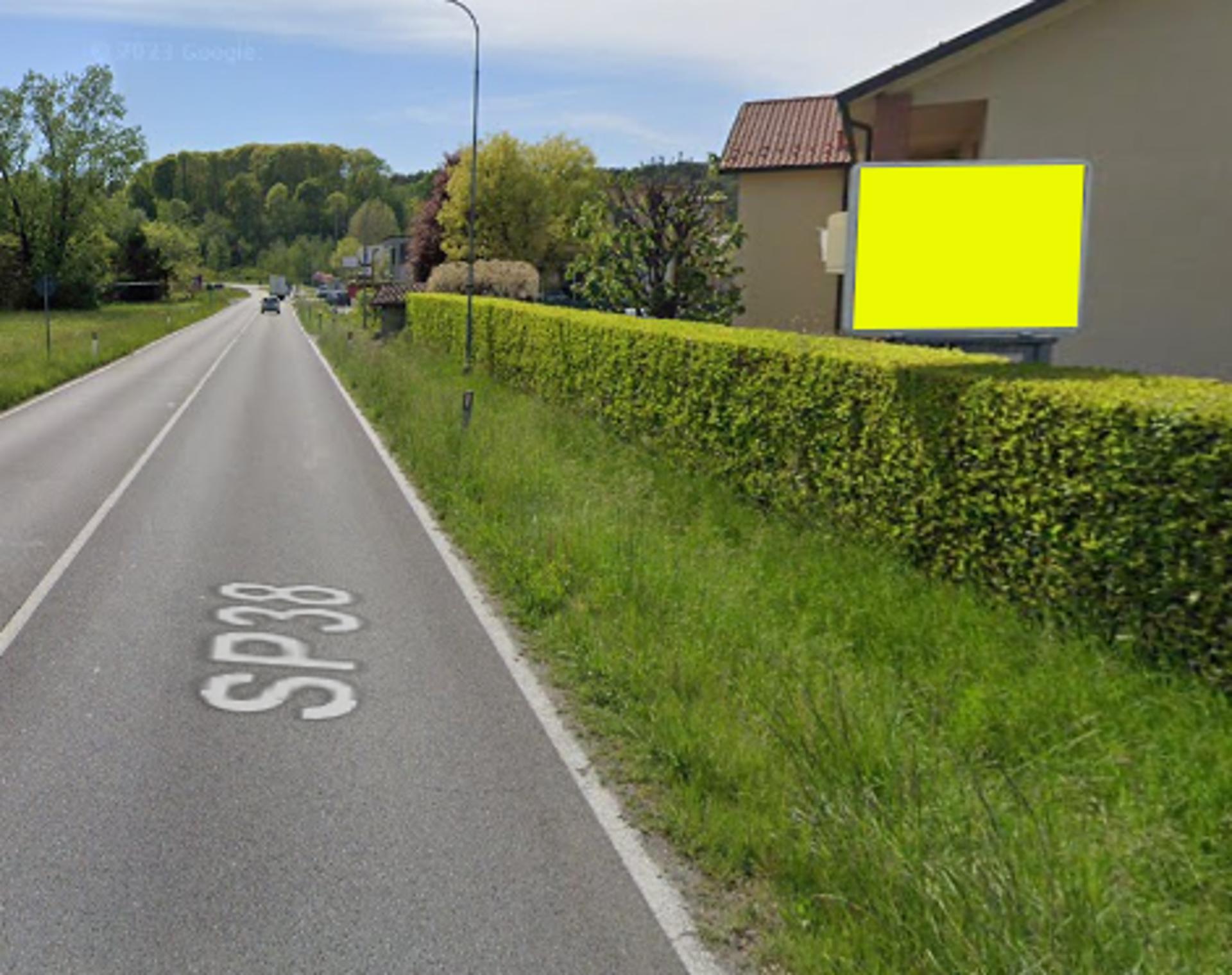 Impianto CARTELLONISTICA a Alzate Brianza, in zona Bar Vittoria