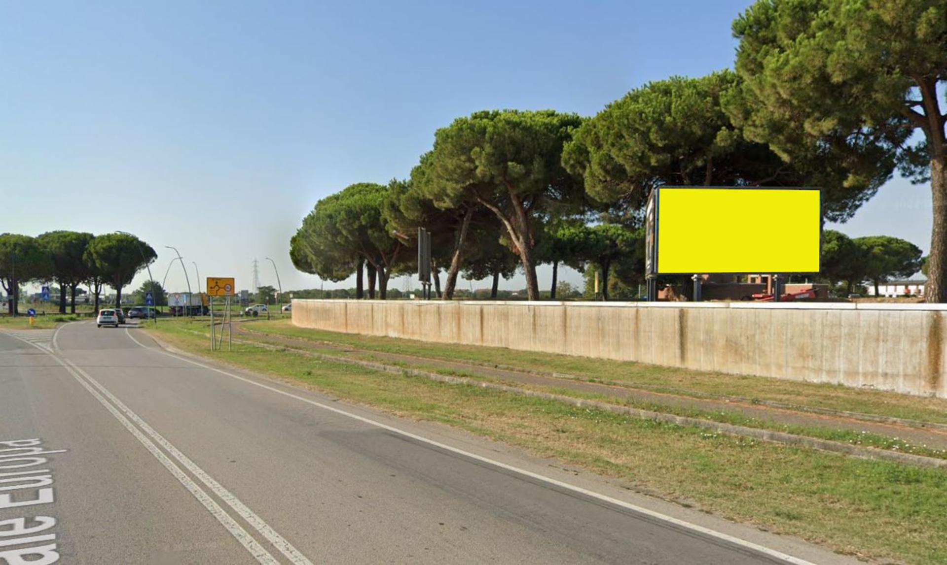 Impianto a Viale Europa m 85 prima di rotonda Francia  Ravenna
