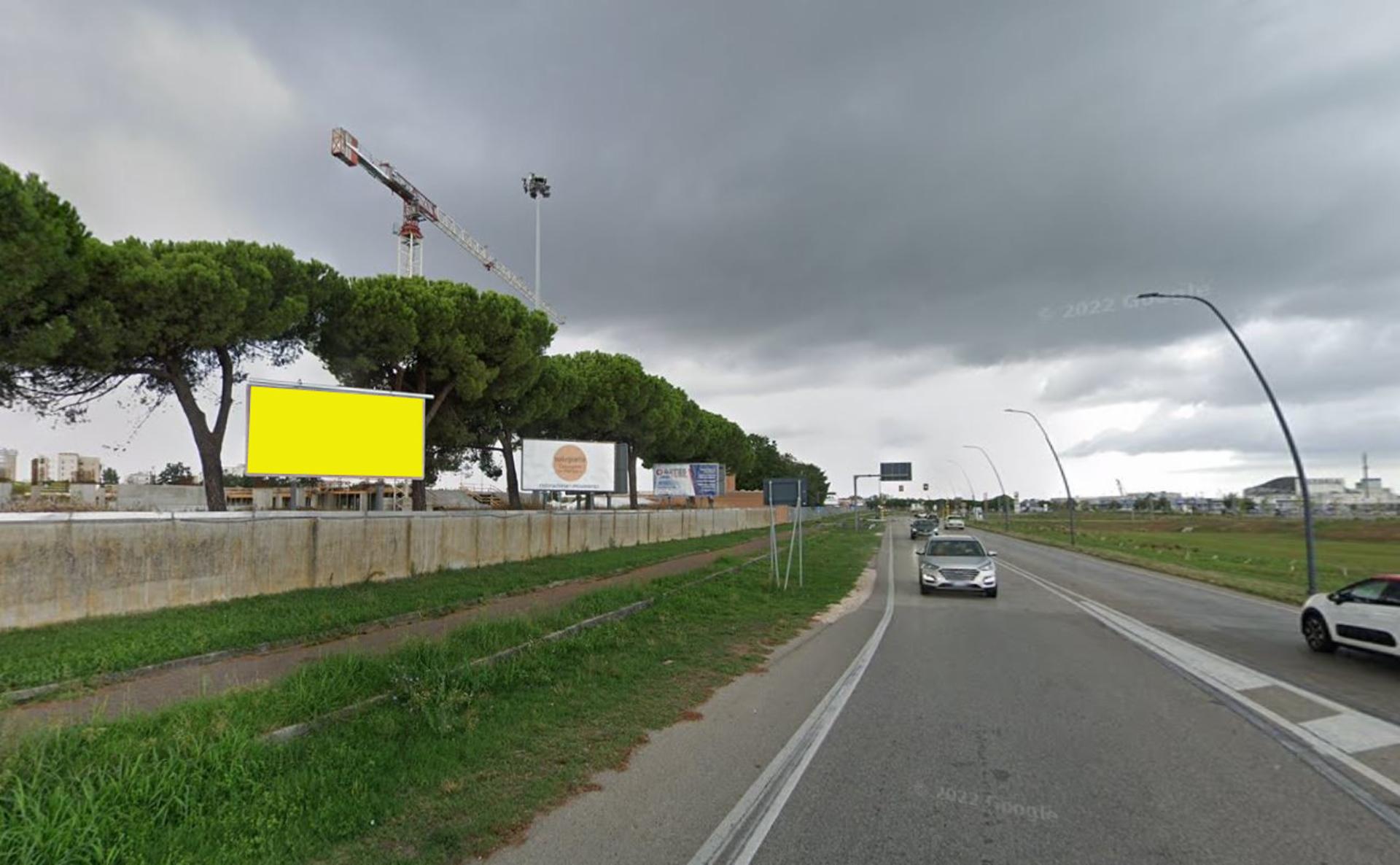 Impianto a Viale Europa m 50 dopo rotonda Francia  Ravenna