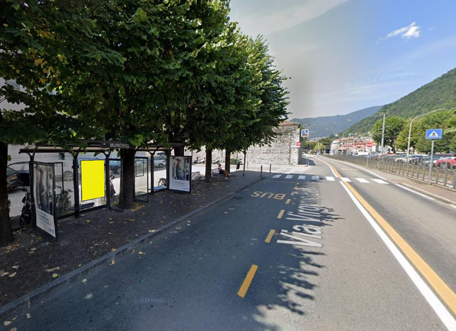 Impianto a VIA N.SAURO PRESSI MUNICIPIO-1^PENS.DA SX  Como
