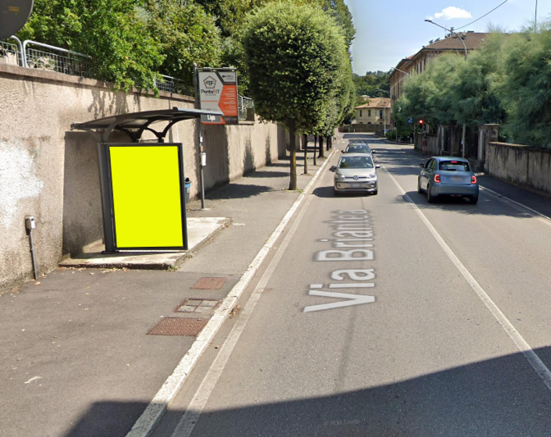 Impianto PENSILINA a Como, in zona Napulè