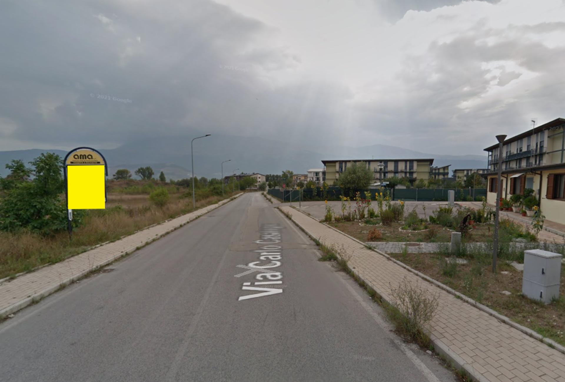 Impianto PALINA a L'Aquila, in zona Scuola Media Celestino V