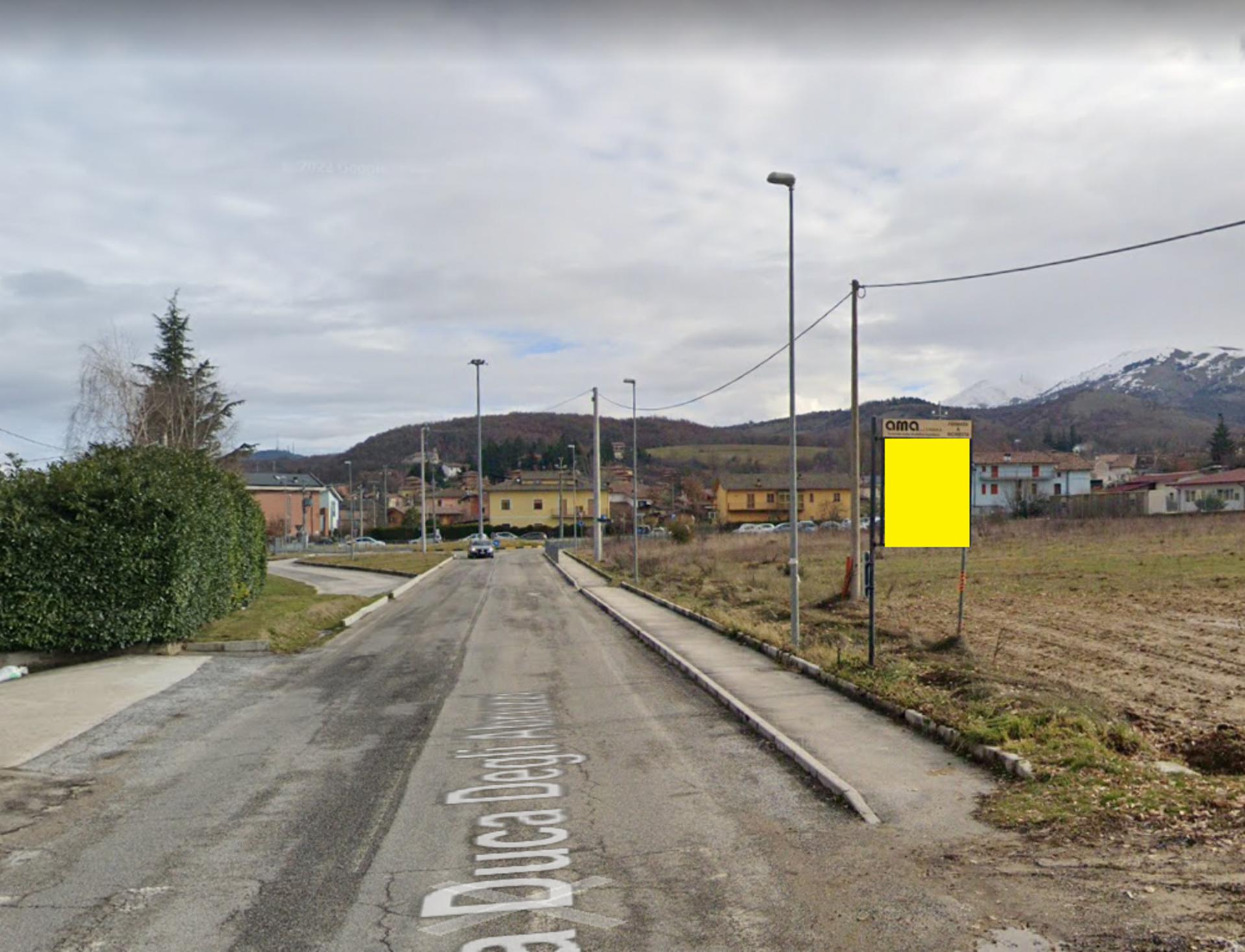 Impianto PALINA a L'Aquila, in zona Chiesa di San Rocco
