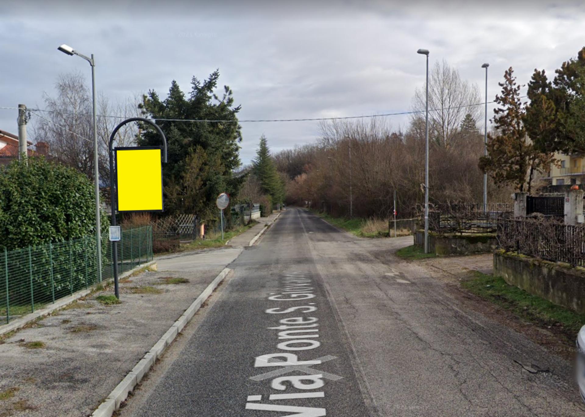 Impianto PALINA a L'Aquila, in zona Galleria Longara