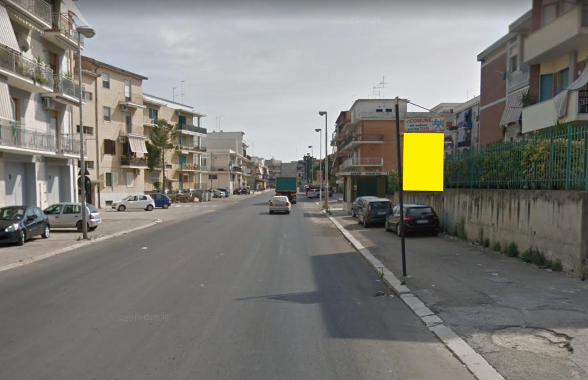 Impianto PALINA a Cerignola, in zona Night & Day