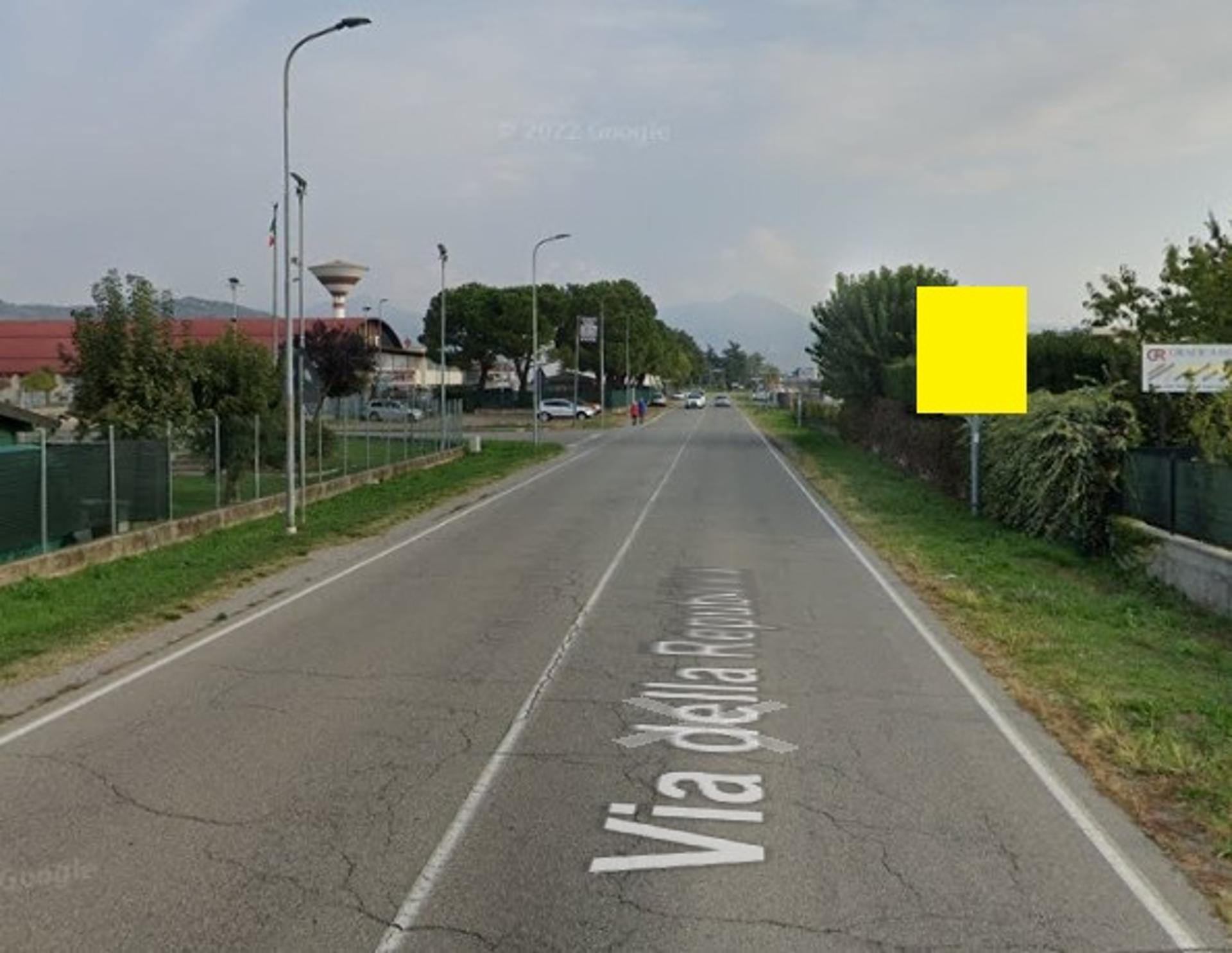 Impianto CARTELLONISTICA a Castelli Calepio, in zona scuola elementare
