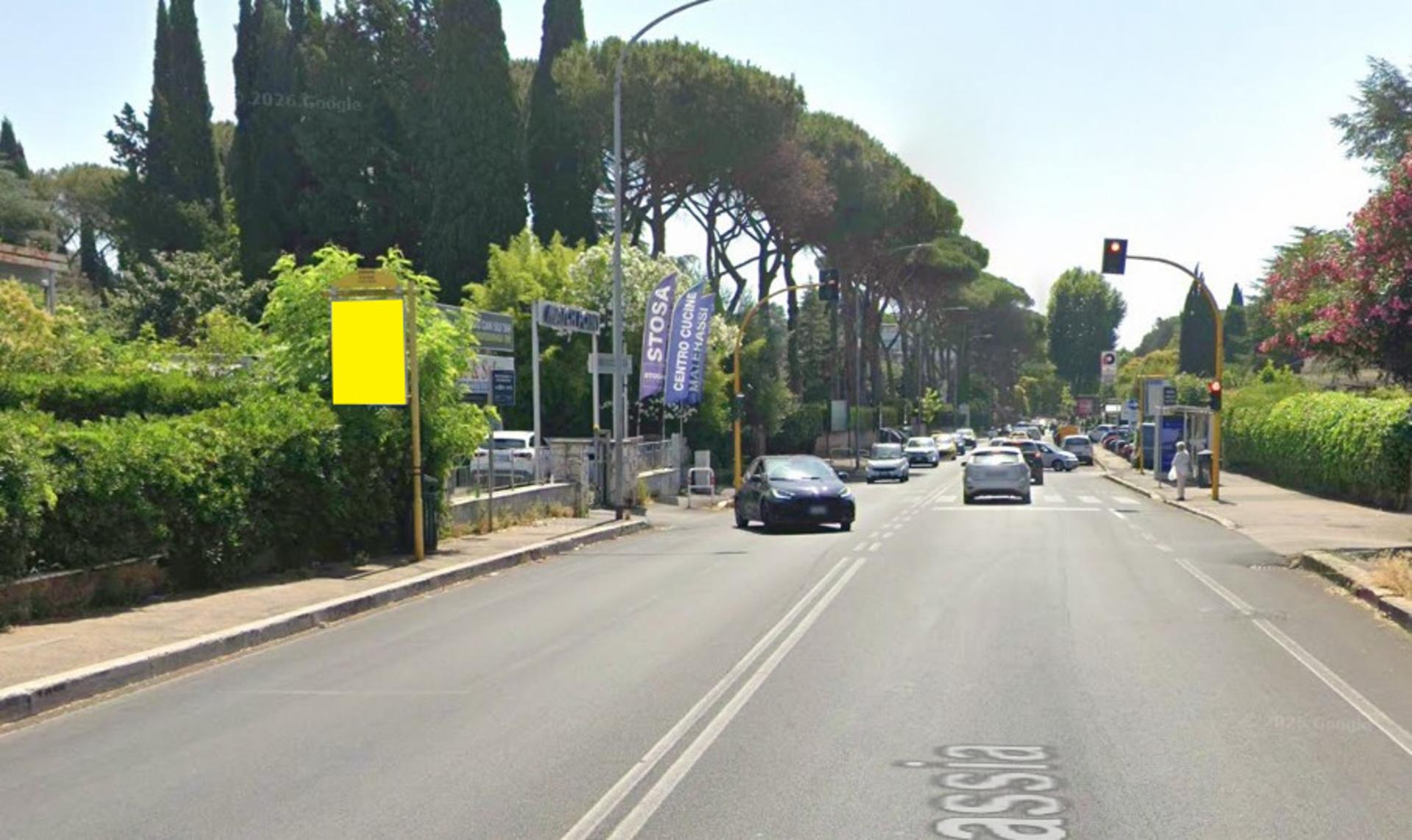 Impianto a VIA CASSIA 30 M. PRIMA VIA BRACCIANO DOPO CIVICO 1008  Roma
