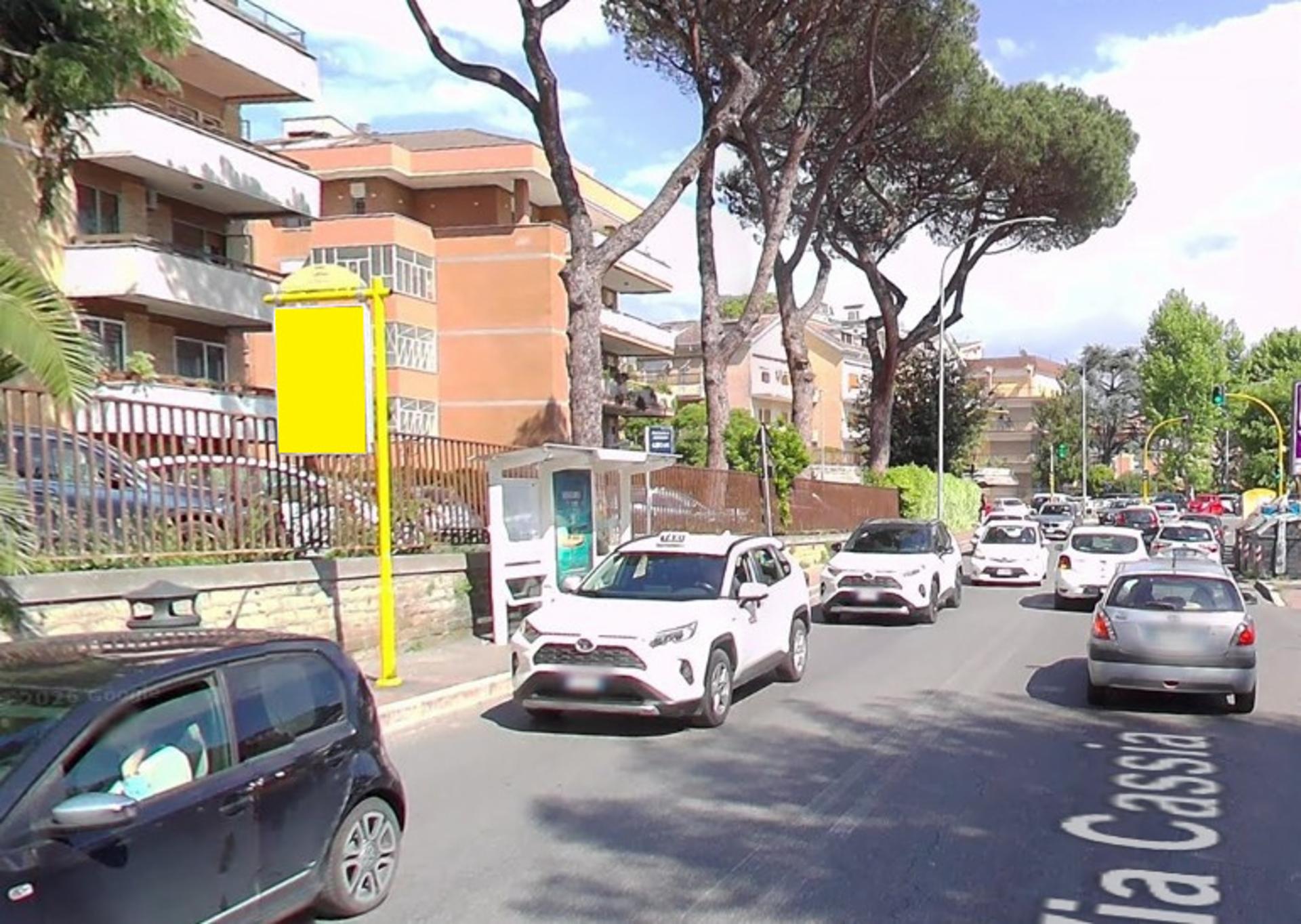 Impianto a VIA CASSIA 50 M. DOPO VIA GROTTAROSSA DOPO FR. CIV.927/L (*)  Roma