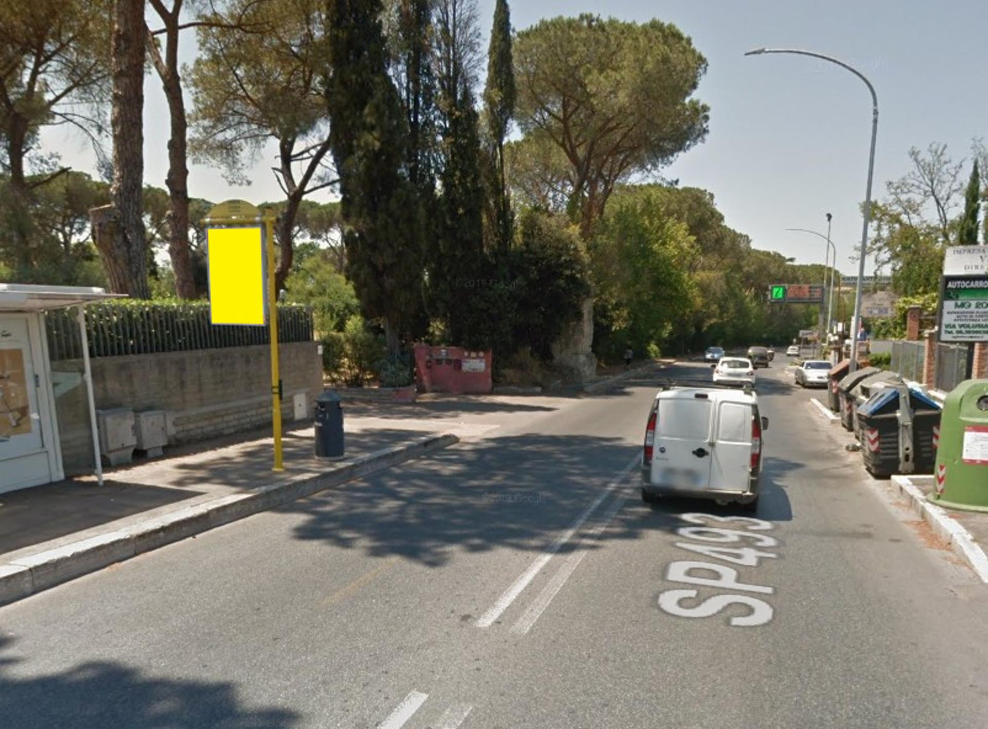 Impianto a VIA CASSIA 50 M.DOPO SBOCCO VIA VOLUSIA          (*)  Roma