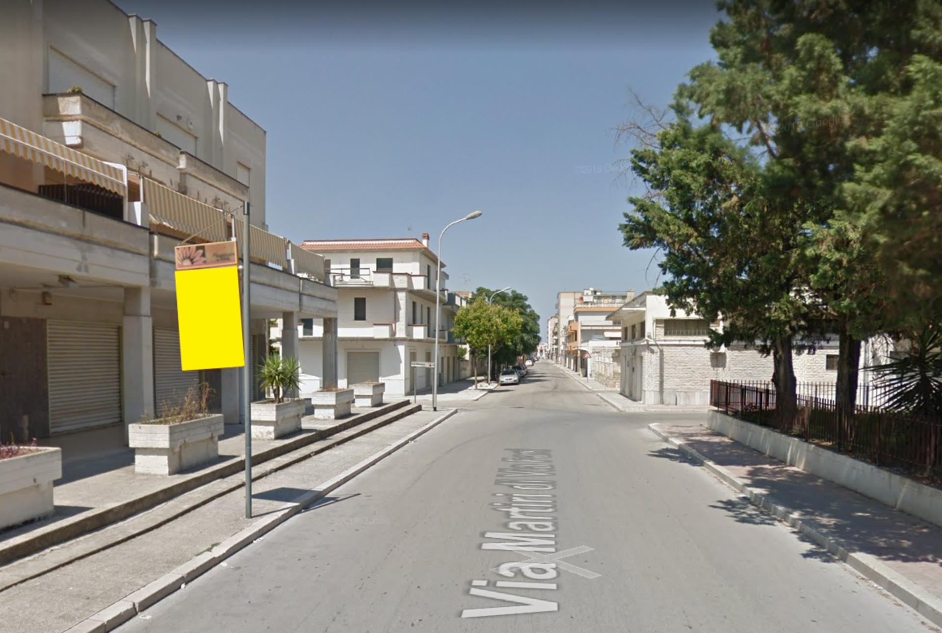 Impianto PALINA a Trinitapoli, in zona Villa Comunale Guglielmo Marconi