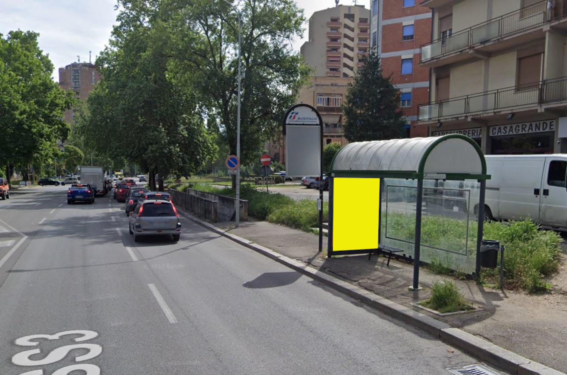 Impianto PENSILINA a Terni, in zona Cartolibreria Casagrande