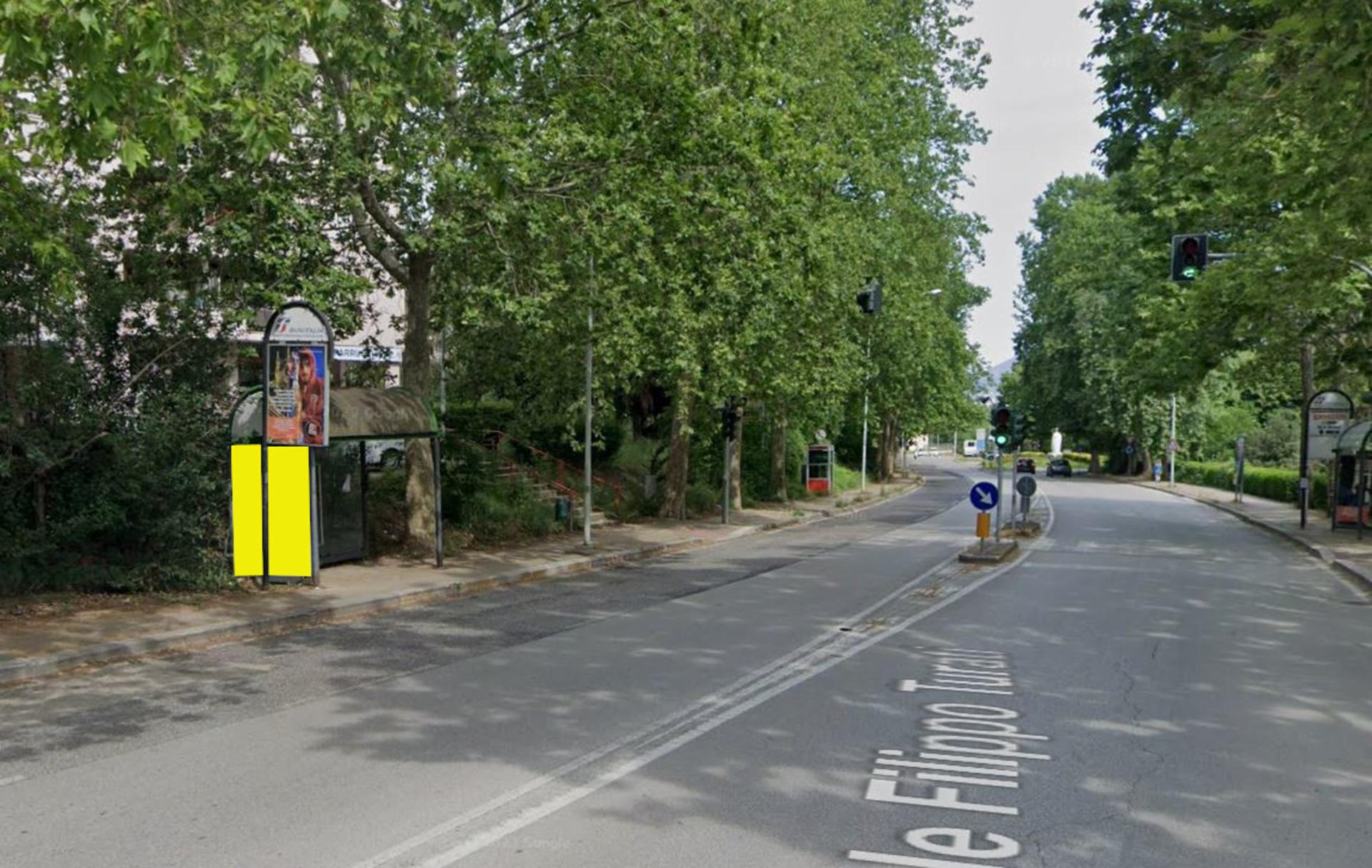 Impianto PENSILINA a Terni, in zona Bar Moroni