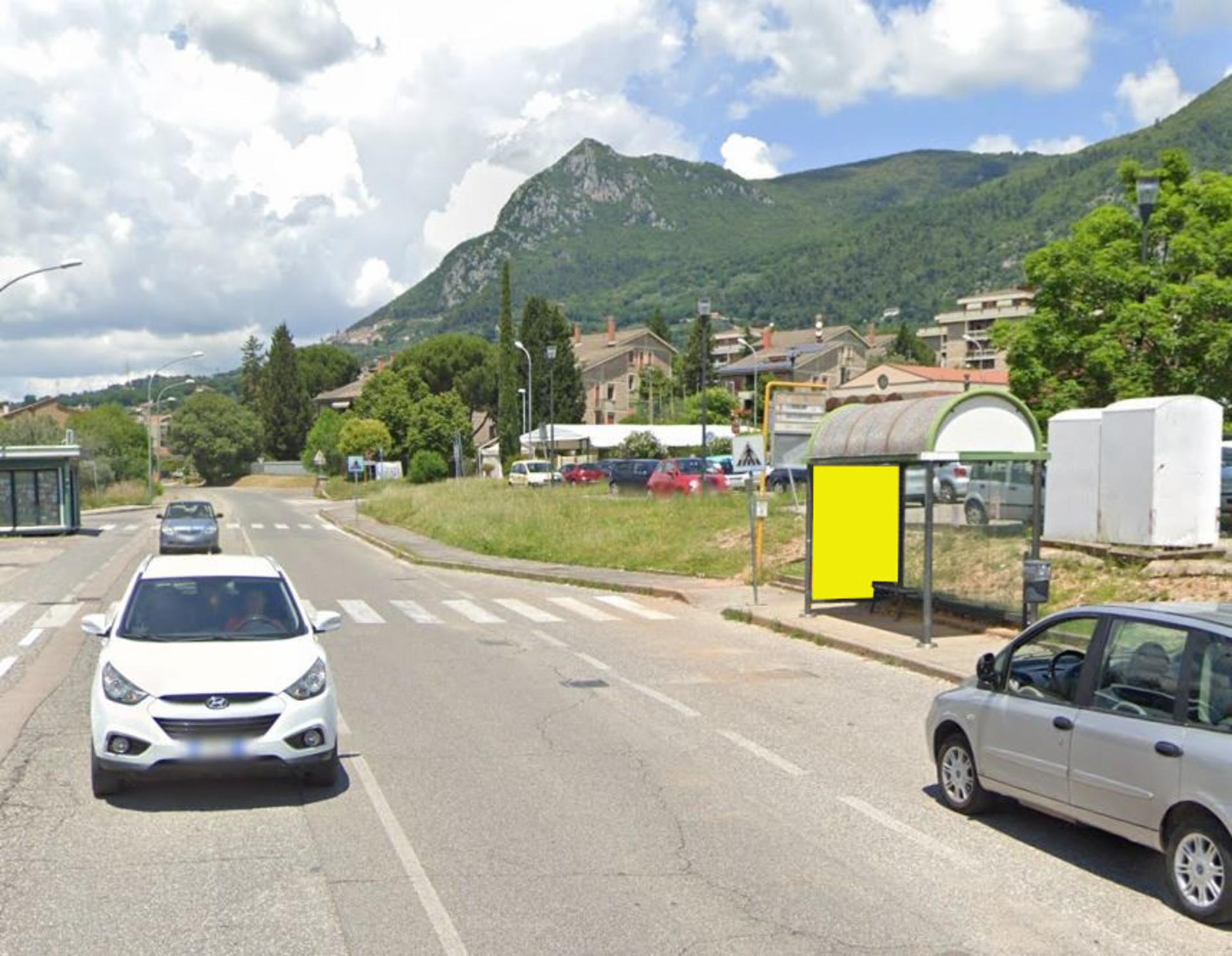 Impianto PENSILINA a Terni, in zona Chiesa di San Giovanni Bosco