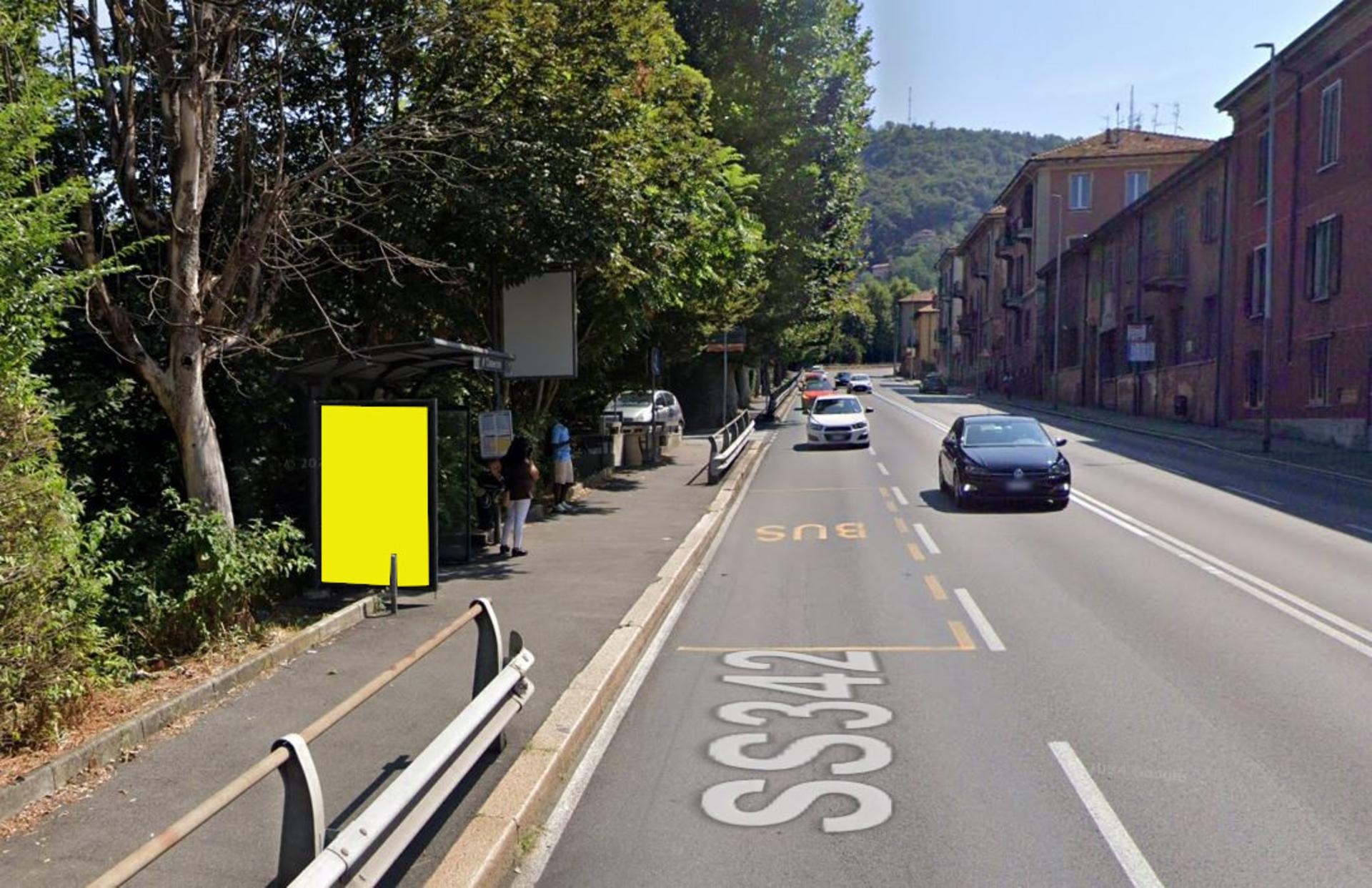 Impianto PENSILINA a Como, in zona Tira, Mola e Meseda