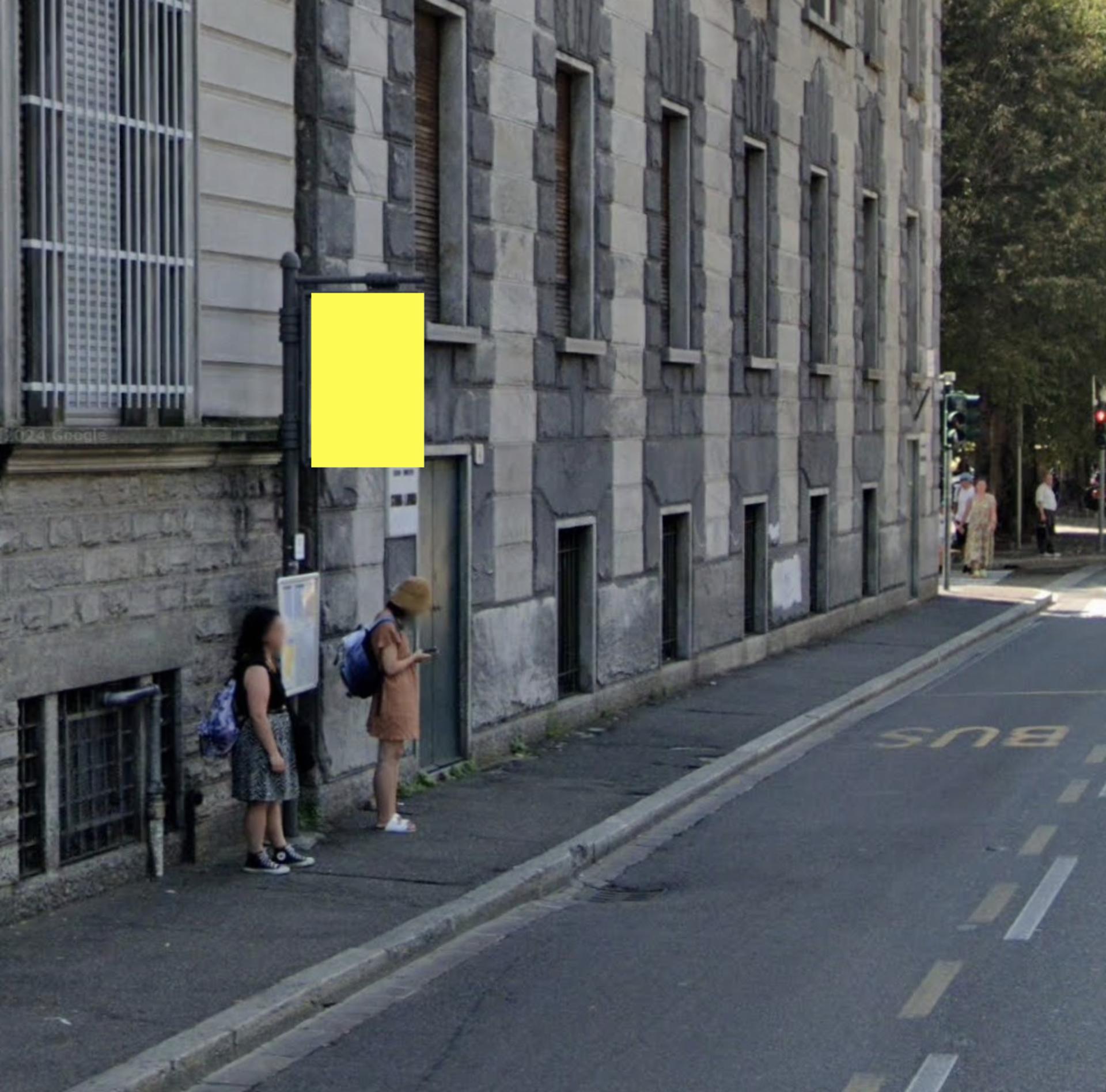 Impianto a Via Battisti lato civ. 4  Como