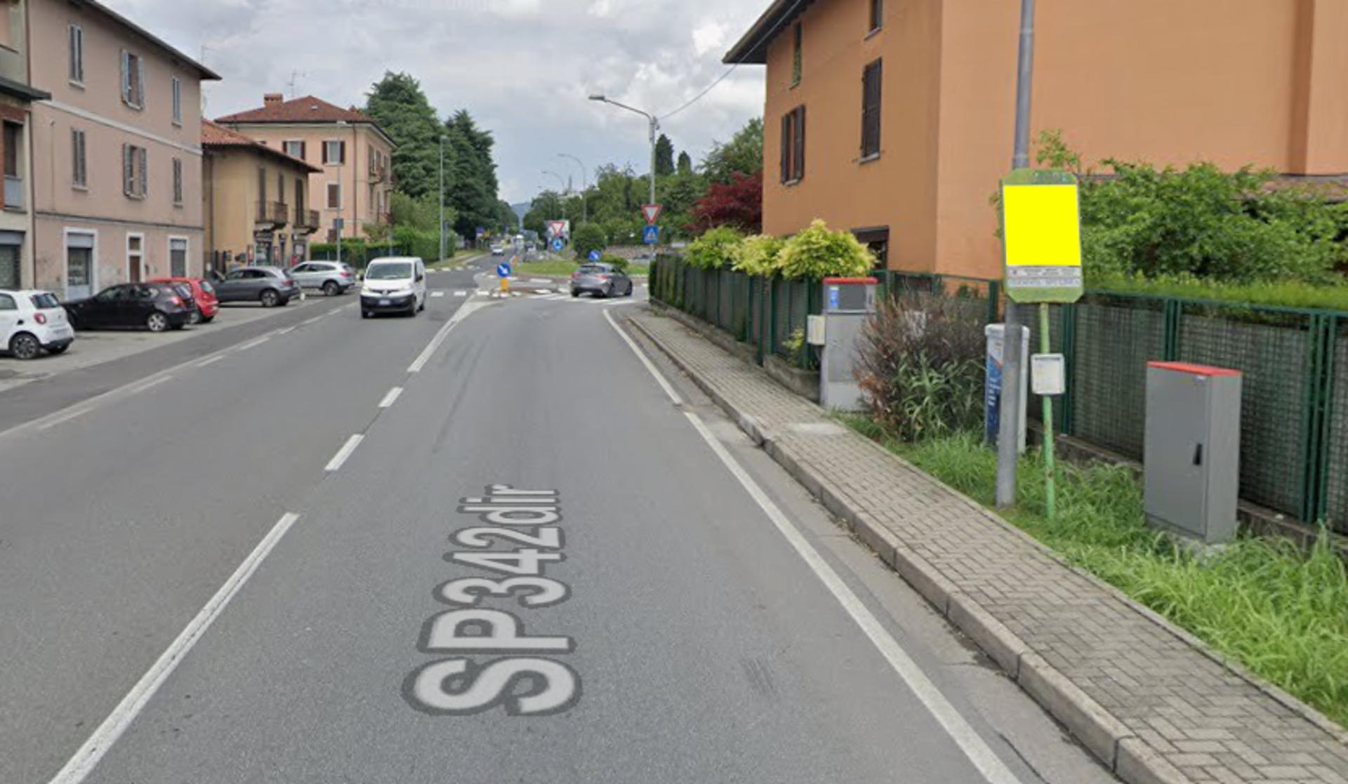 Impianto PALINA a Merate, in zona Bar Il Glicine