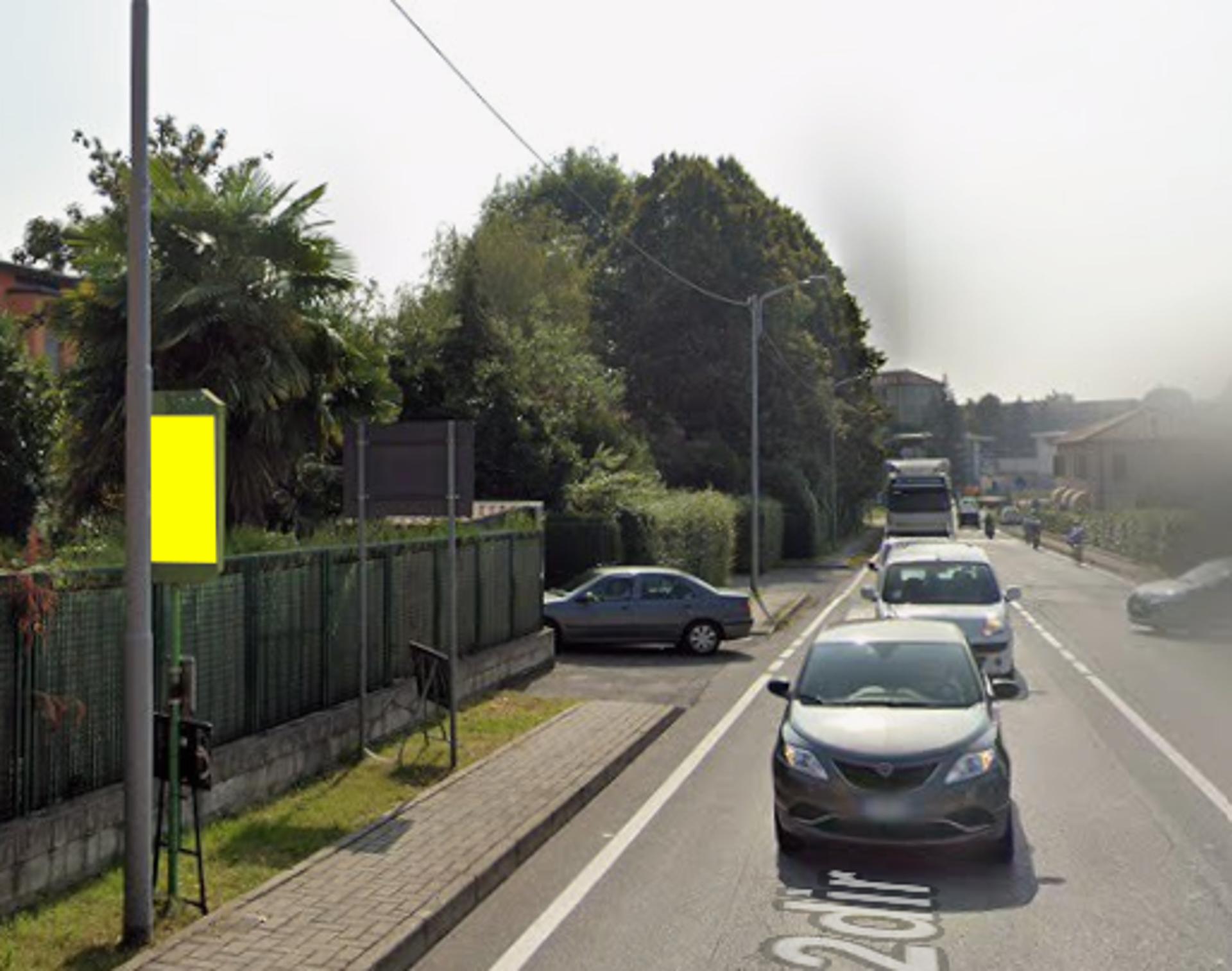Impianto PALINA a Merate, in zona Bar Il Glicine