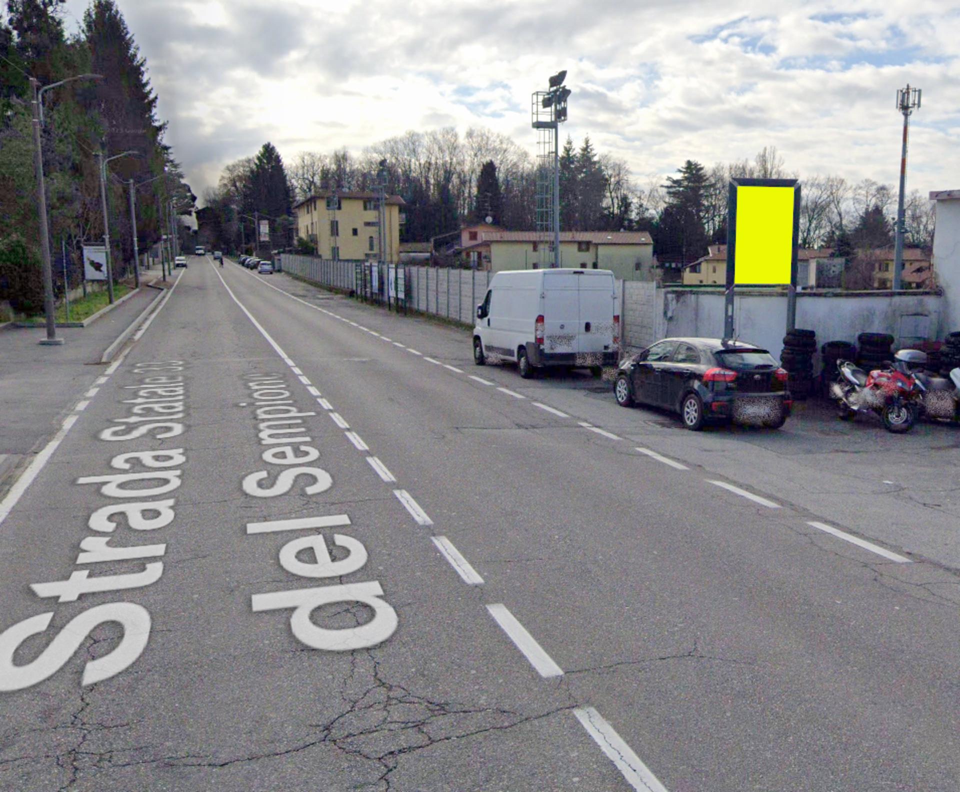 Impianto a UB.6 V.MAZZINI LT.CV.41 SS33 KM 46+926 SX  Somma Lombardo