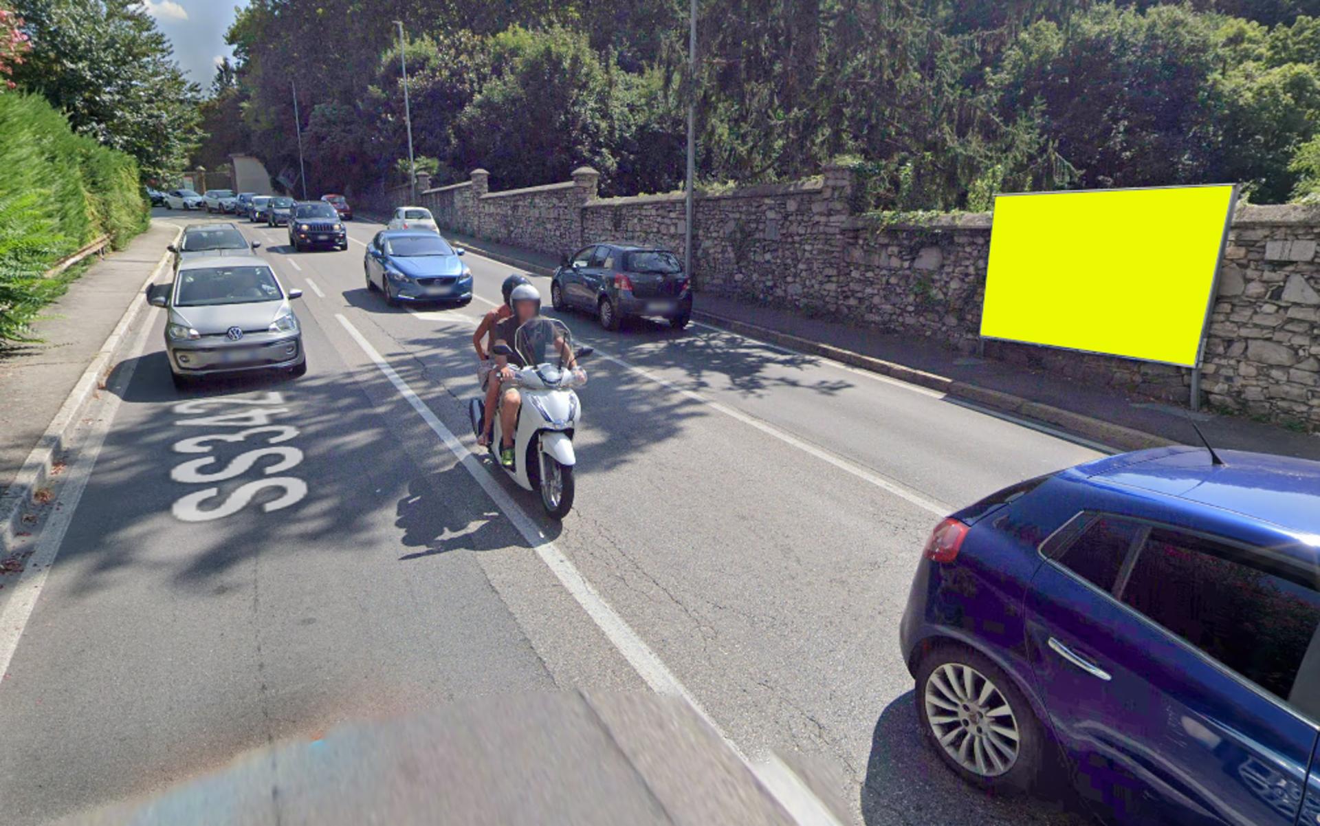 Impianto POSTER a Como, in zona Da Benito