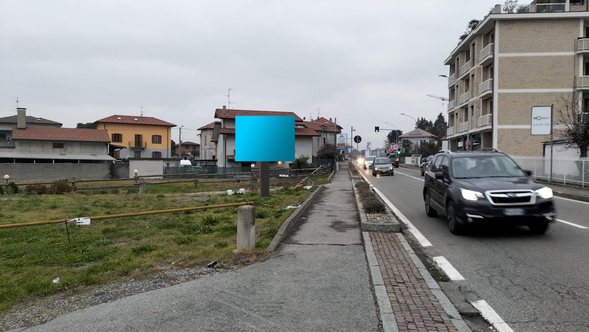 Impianto POSTER a Olgiate Comasco, in zona La Perla
