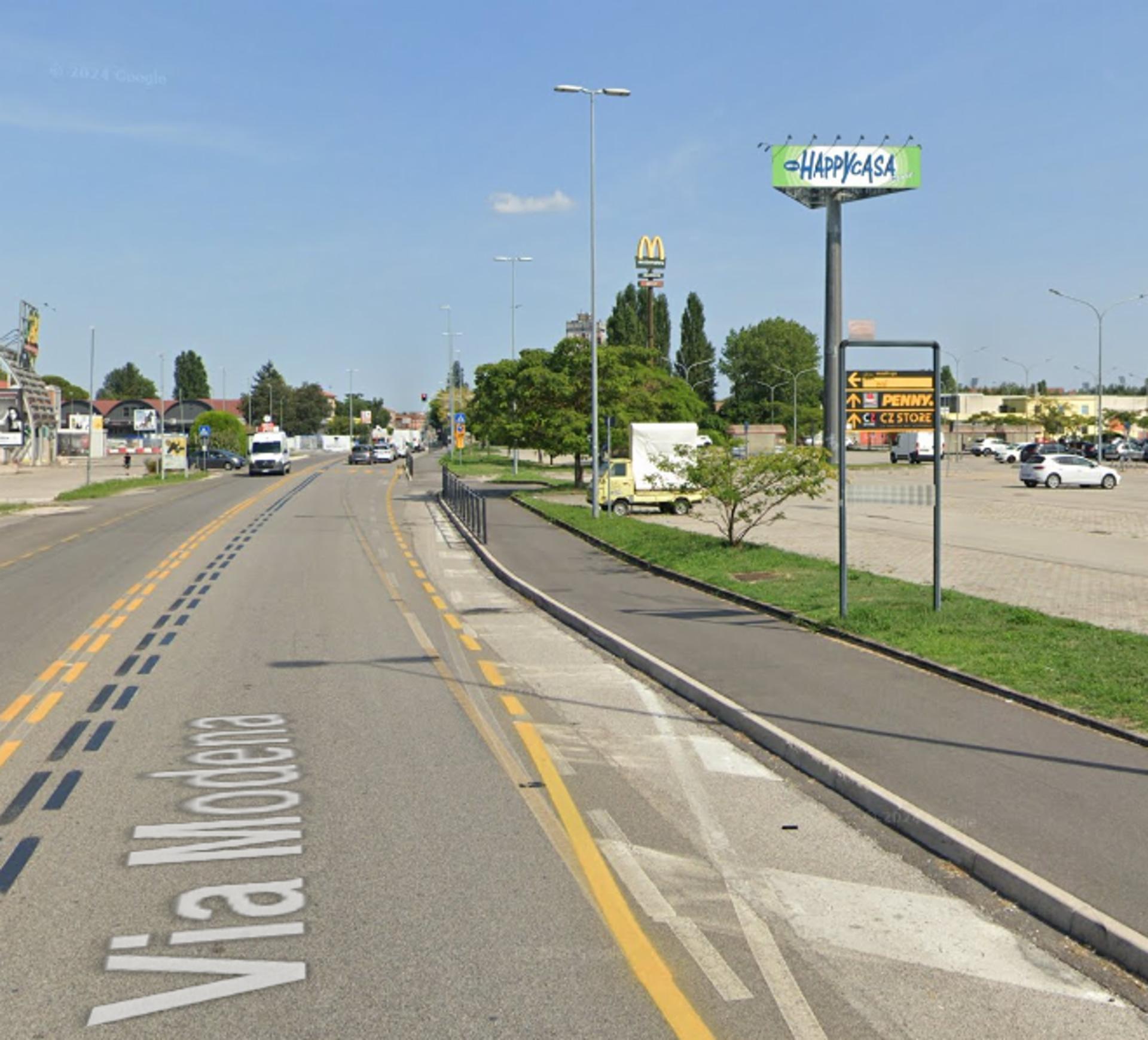 Impianto a UB 38 VIA MODENA DOPO V.GULINELLI DIR.CITTÀ  Ferrara