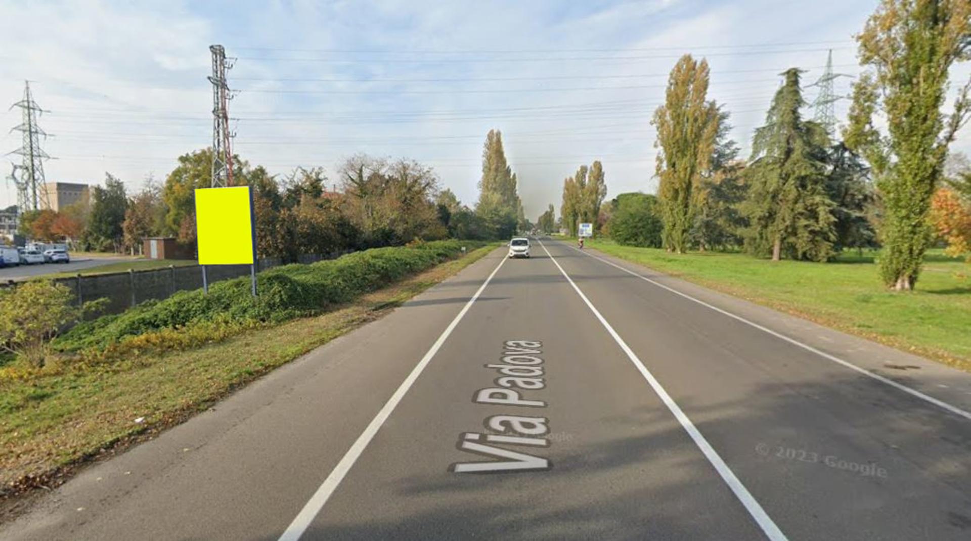 Impianto CARTELLONISTICA a Ferrara, in zona Scuola elementare Dina Bertoni Jovine