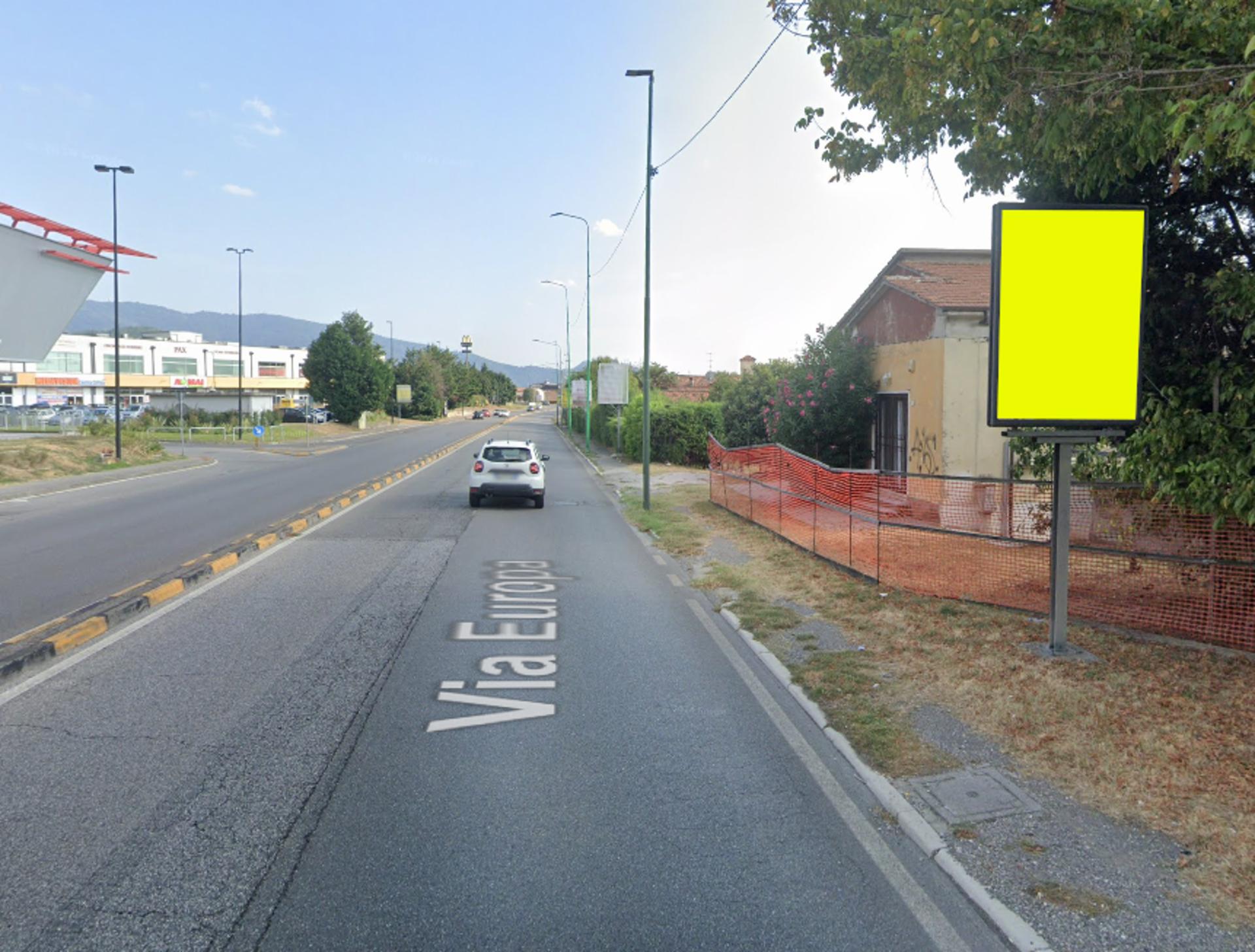 Impianto a SP BS 345 km 2+443 sx  Concesio