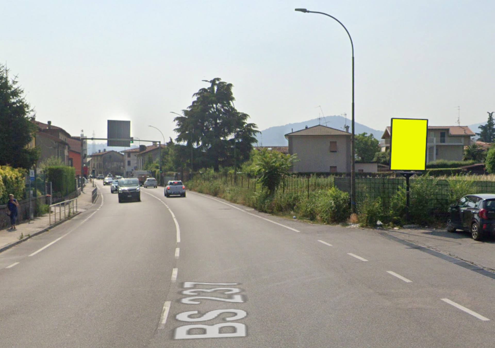 Impianto CARTELLONISTICA a Bovezzo, in zona Bar Fifty Eight 58