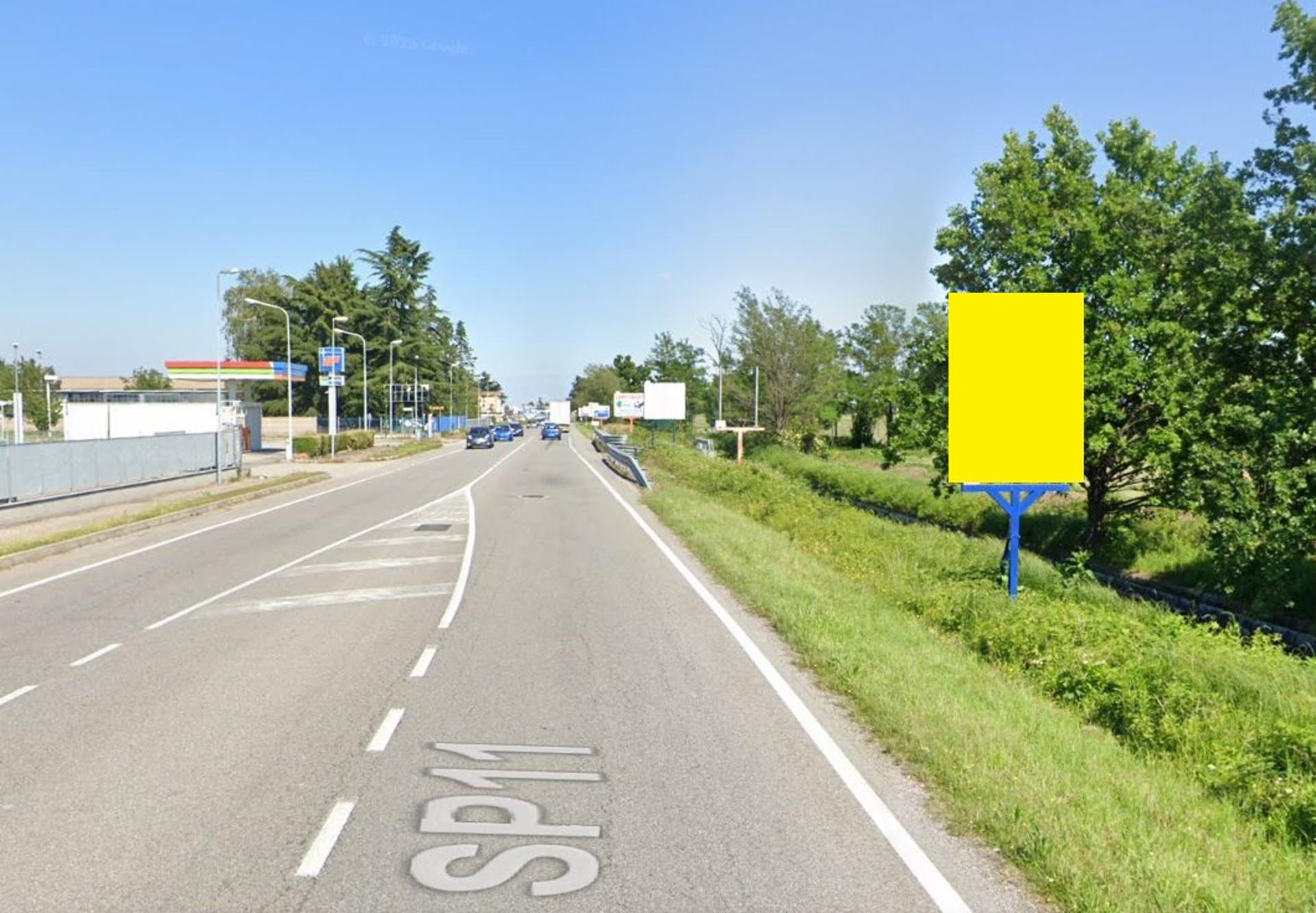 Impianto CARTELLONISTICA a San Pietro Mosezzo, in zona IP