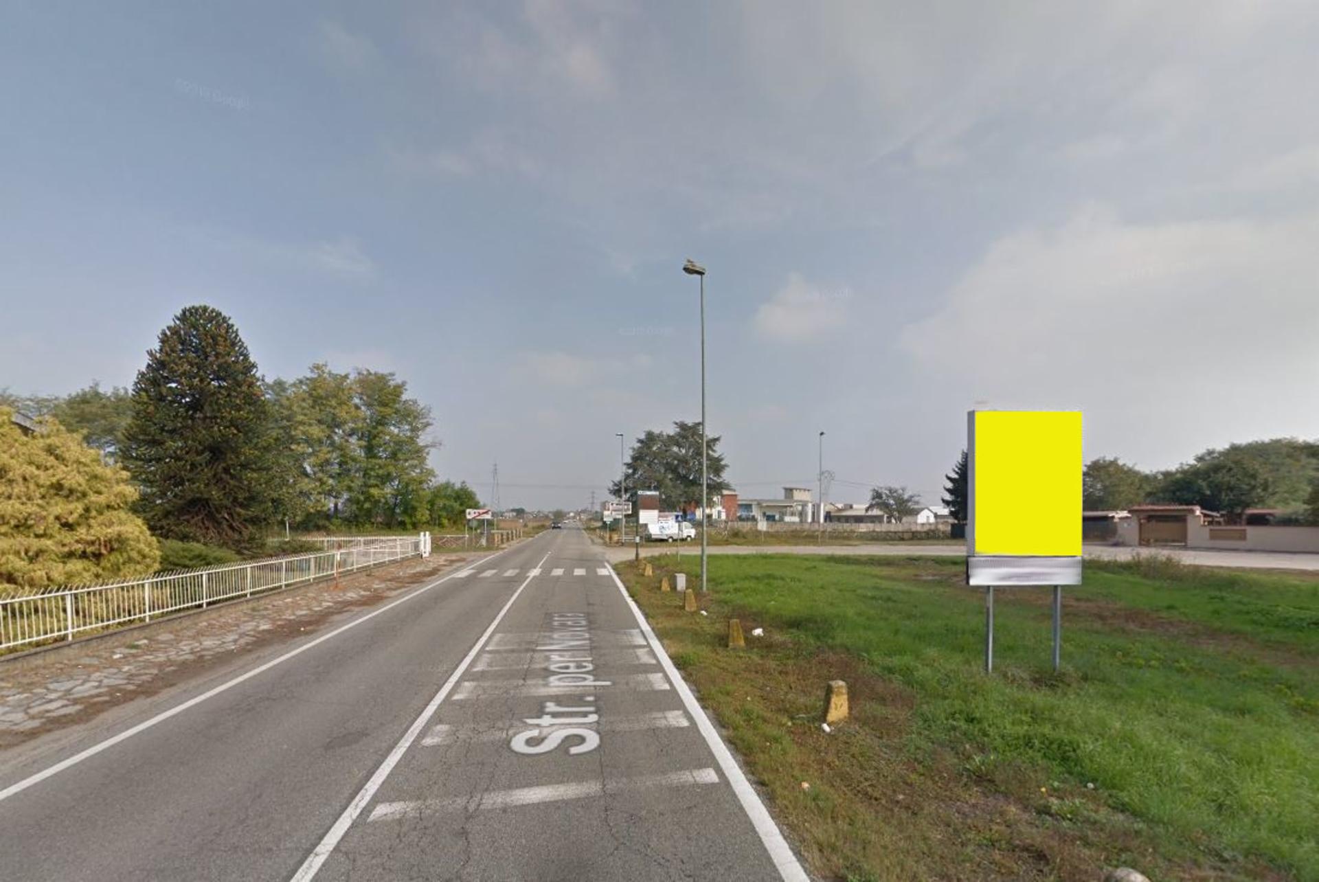 Impianto a SP.2 NOVARA /CAMERI KM.2+210/DX  Cameri