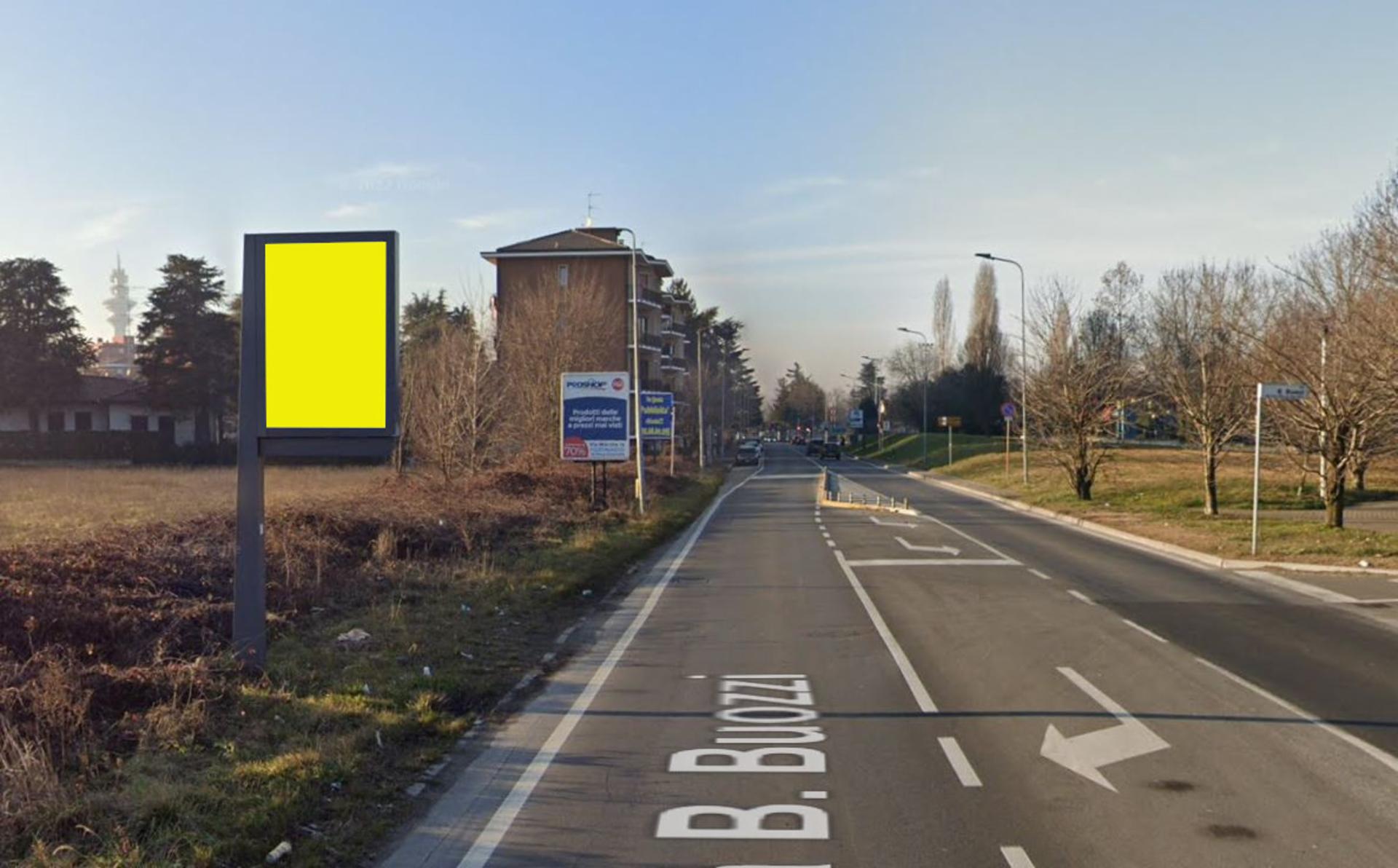 Impianto CARTELLONISTICA a Rozzano, in zona Stefy