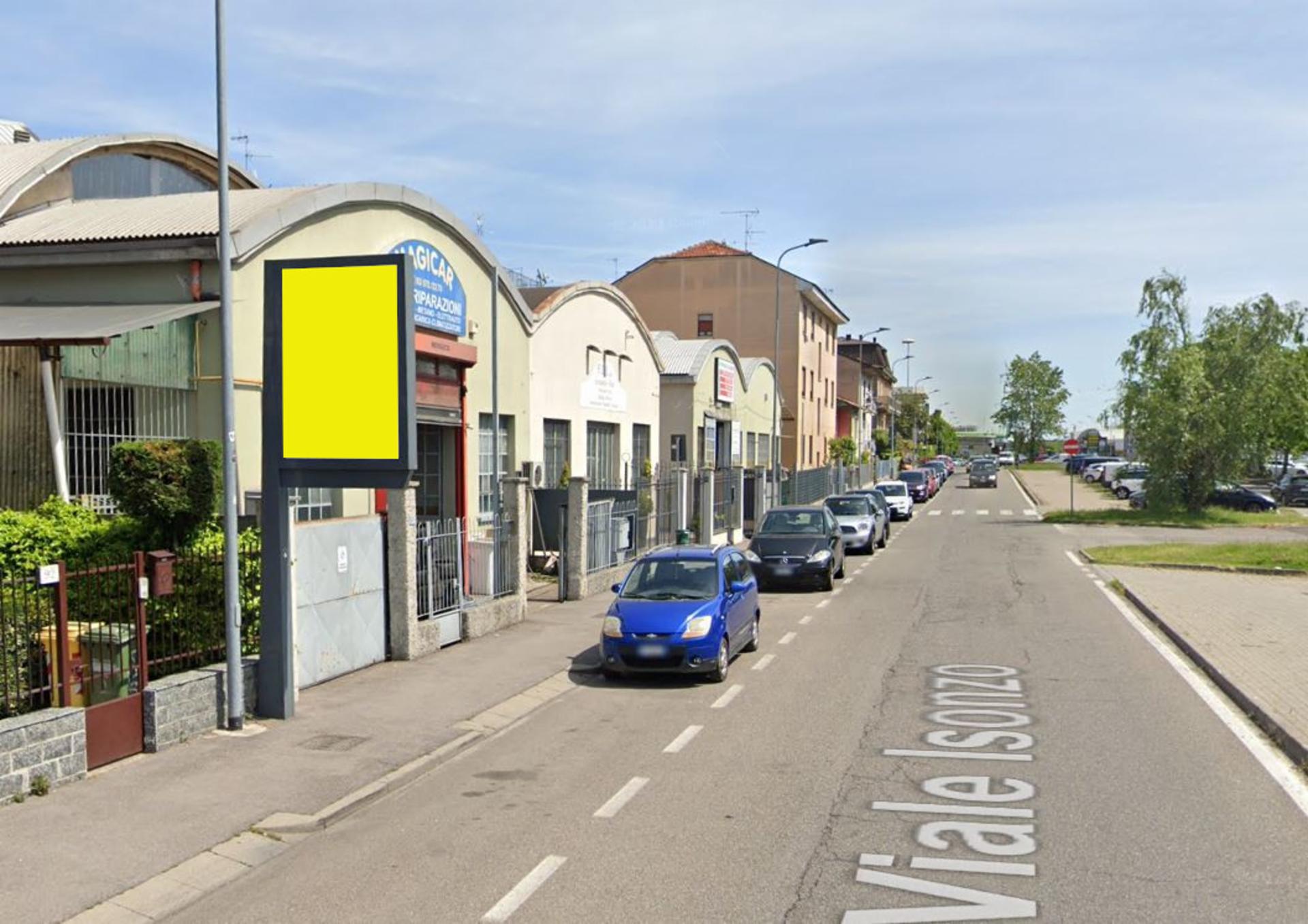 Impianto CARTELLONISTICA a Rozzano, in zona max