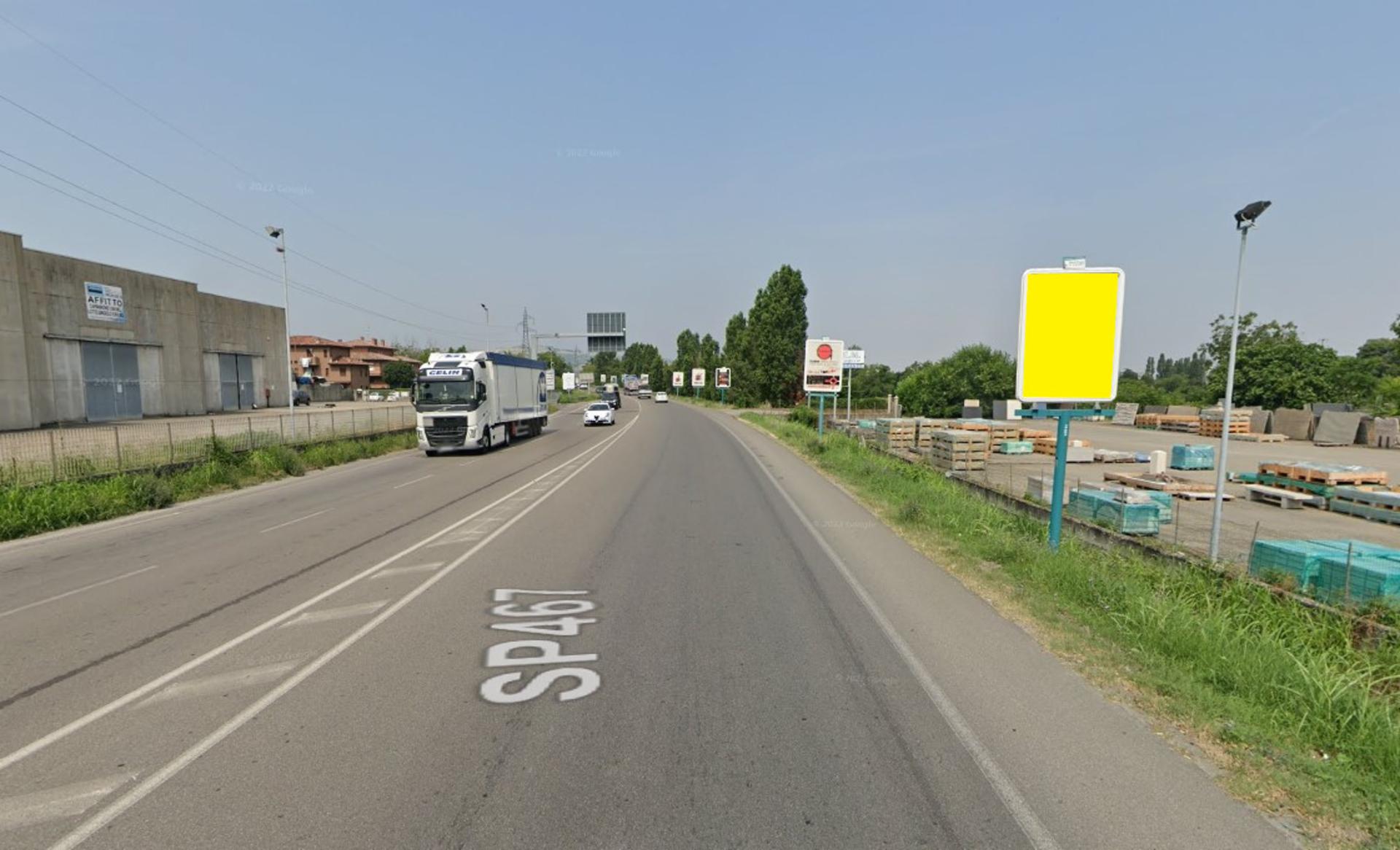 Impianto a SASSUOLO SP 467 PEDEMONTANA KM 22+830 LATO SINISTRO  Sassuolo