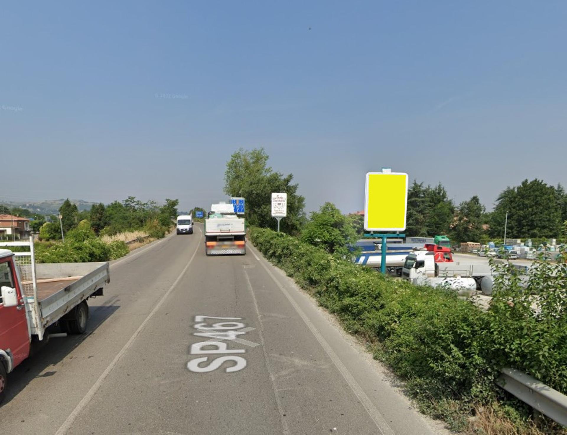 Impianto a SASSUOLO SP 467R KM 21+820 LATO SINISTRO  Sassuolo