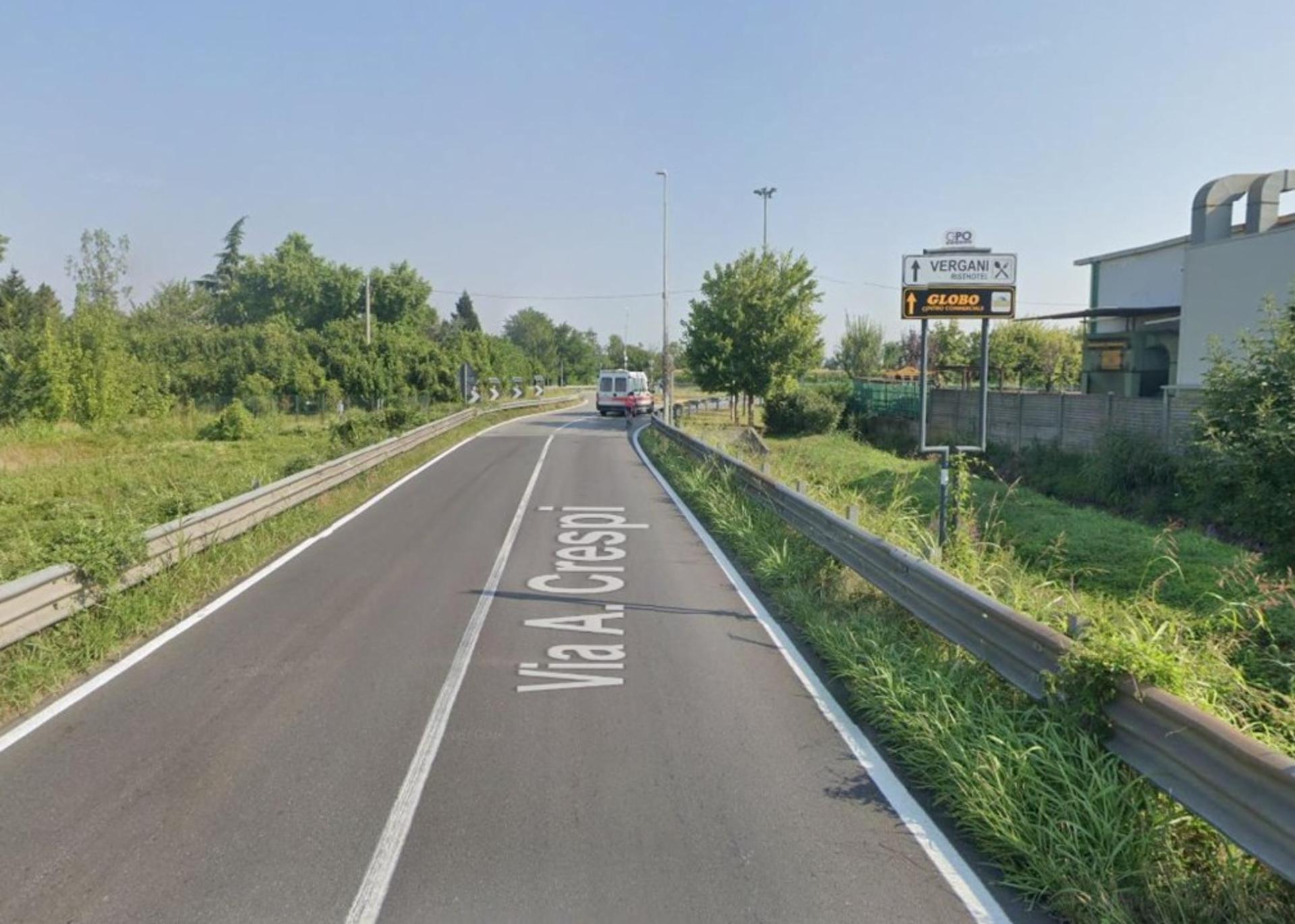 Impianto frecce / preinsegne a Fara Gera d'Adda