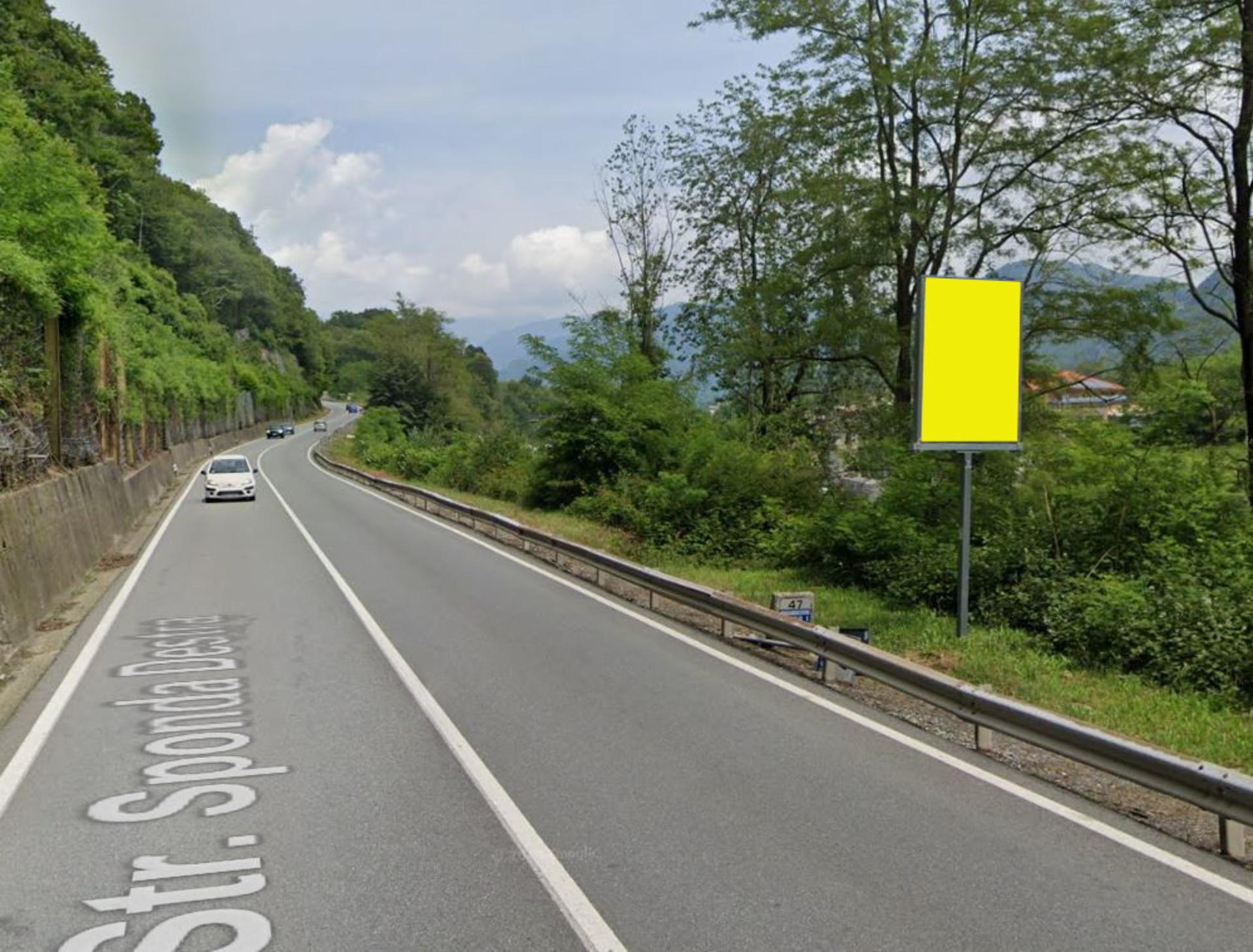 Impianto CARTELLONISTICA a Borgosesia, in zona Bata