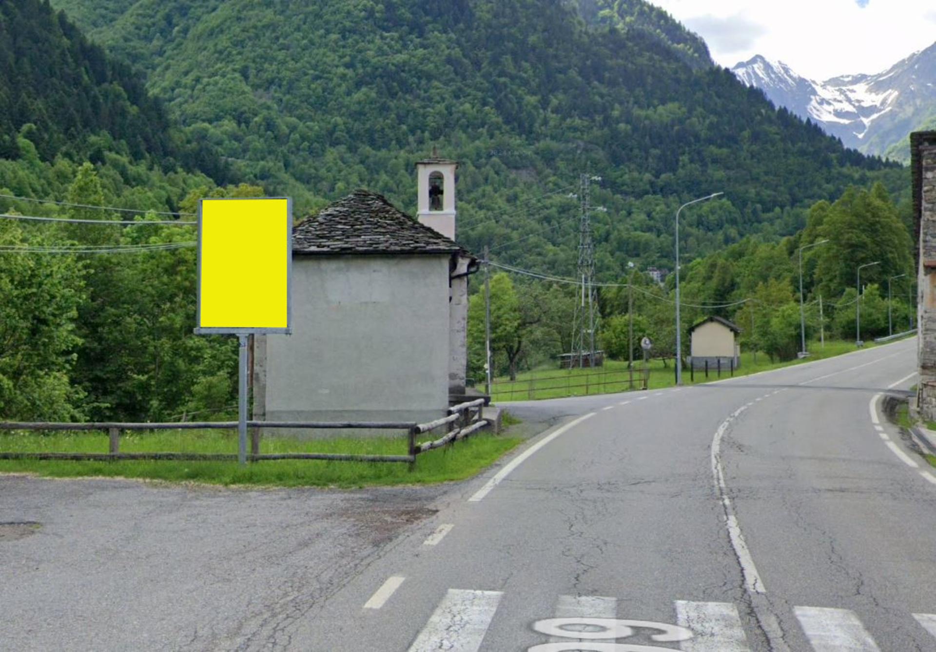 Impianto CARTELLONISTICA a Piode, in zona Oratorio di San Francesco