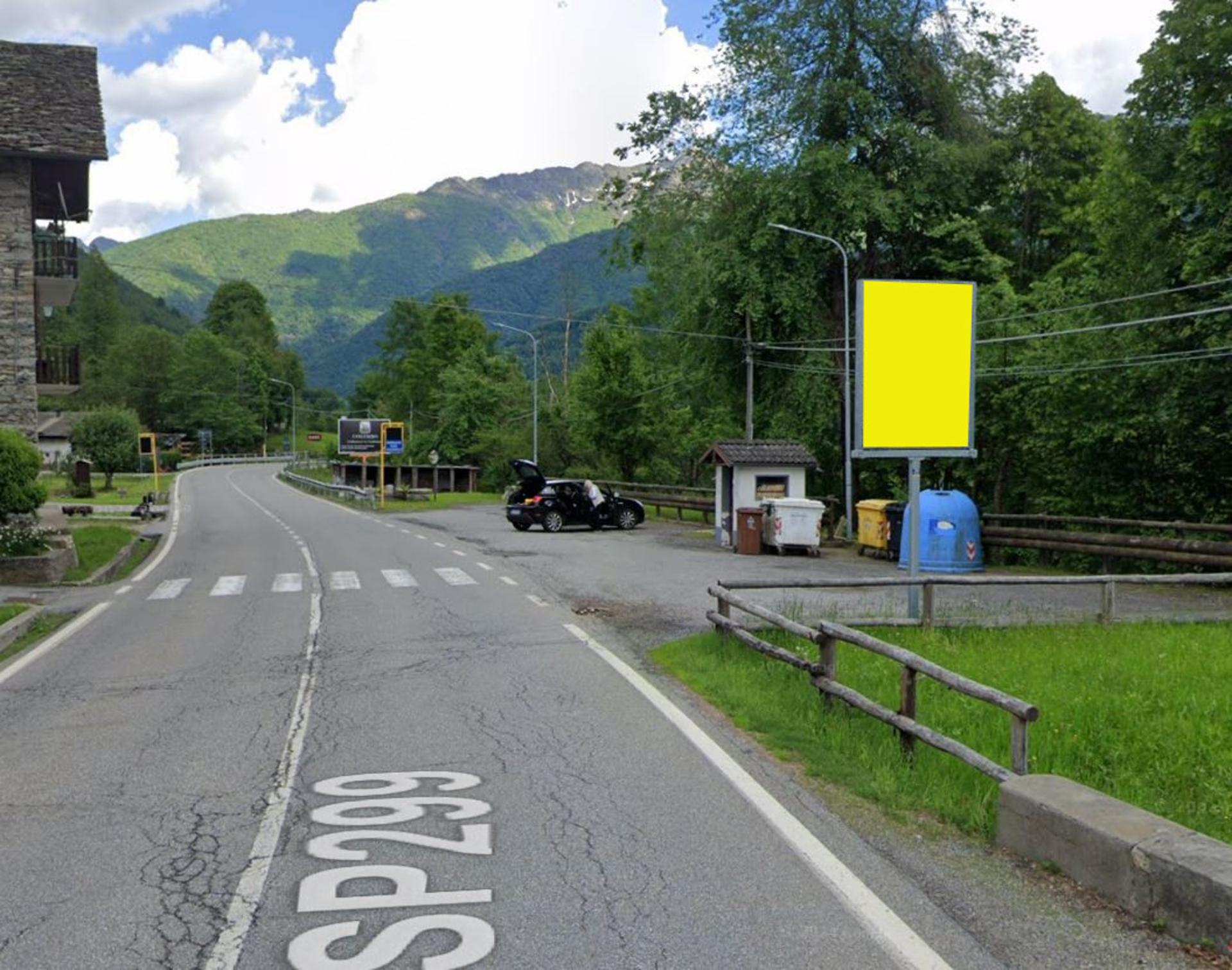 Impianto CARTELLONISTICA a Piode, in zona Oratorio di San Francesco