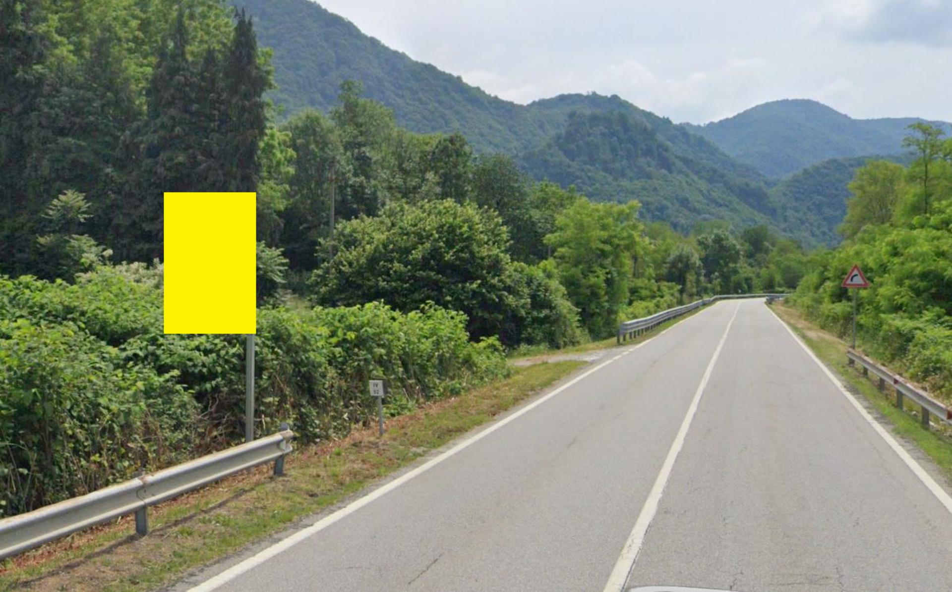 Impianto CARTELLONISTICA a Varallo, in zona Chiesa dell'Immacolata Concezione