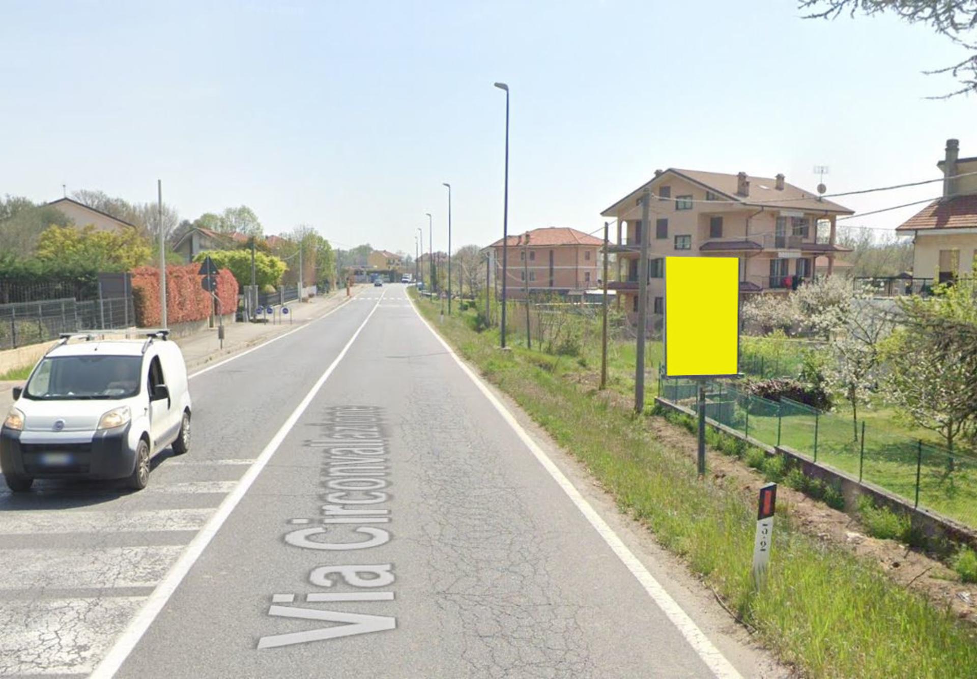 Impianto a SP 197 3+191 SX  Almese