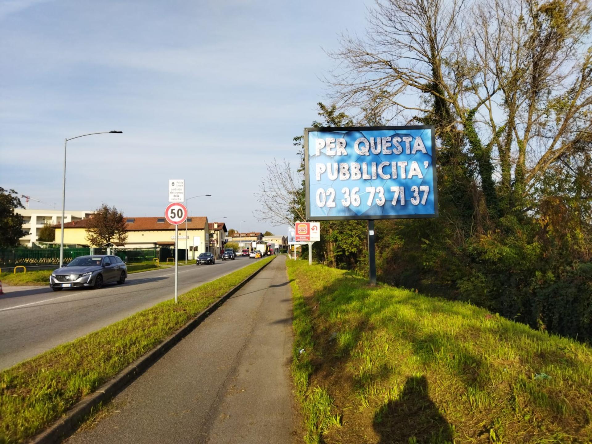 Impianto poster a Brugherio