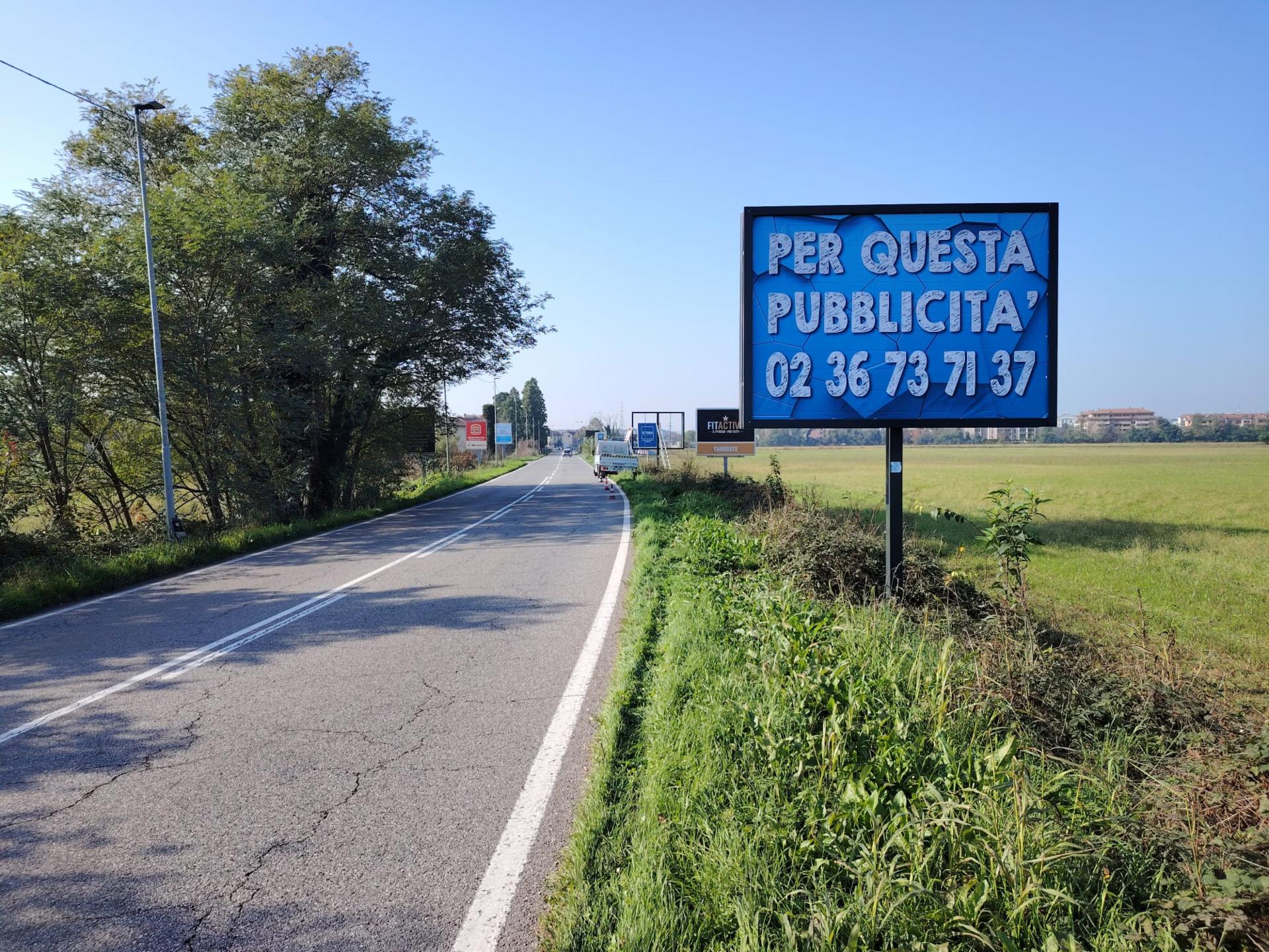 Impianto a Via Dei Mille 35 mt dopo Via Modesta dir. Centro Città  Brugherio