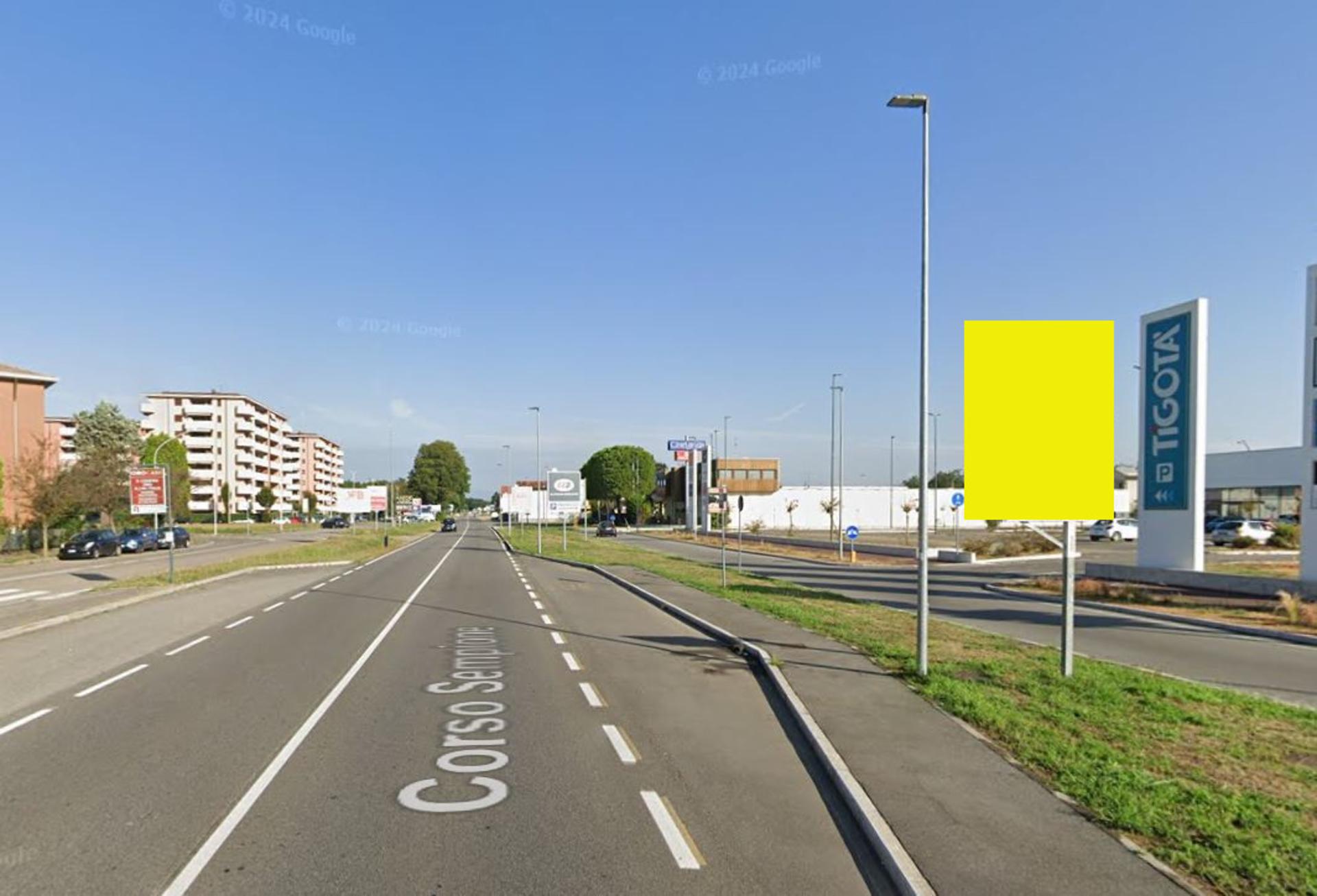 Impianto cartellonistica a Busto Arsizio