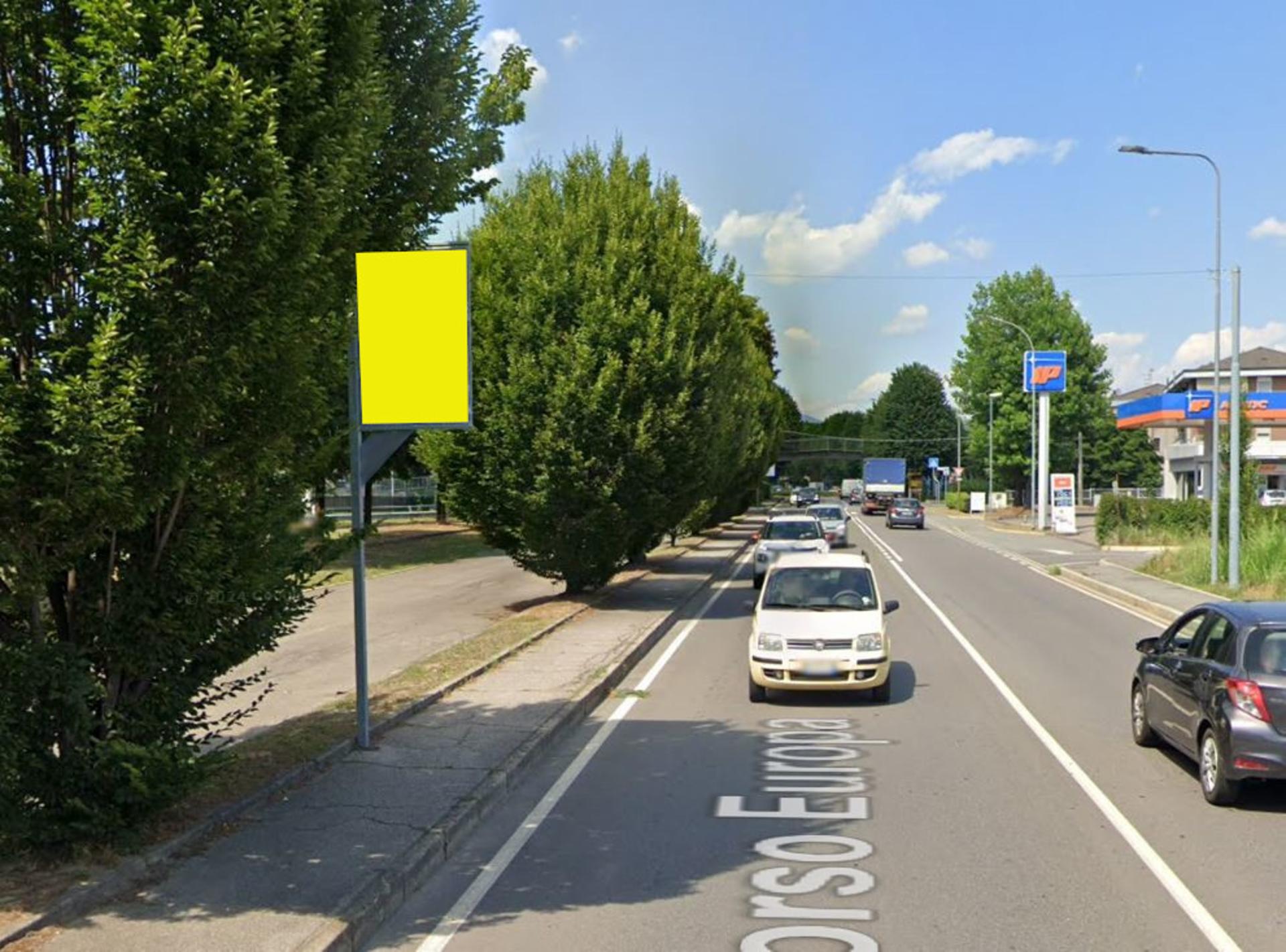 Impianto CARTELLONISTICA a Cantù, in zona Unico