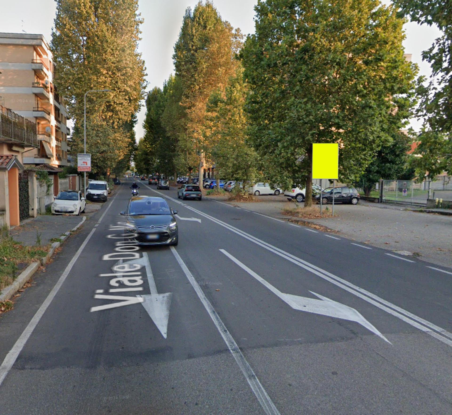 Impianto a Via Don Minzoni, area parcheggio, 33mt dopo Via Monsignor Colombo e 83 mt prima di Via Salvo D’Acquisto  Castellanza